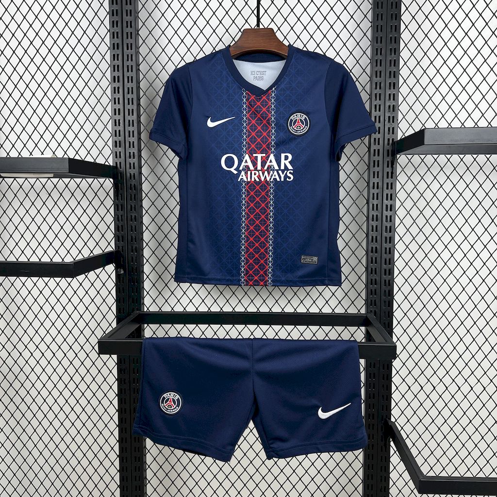 foot-Paris Saint-Germain PSG 25-26 Home Kids Kit