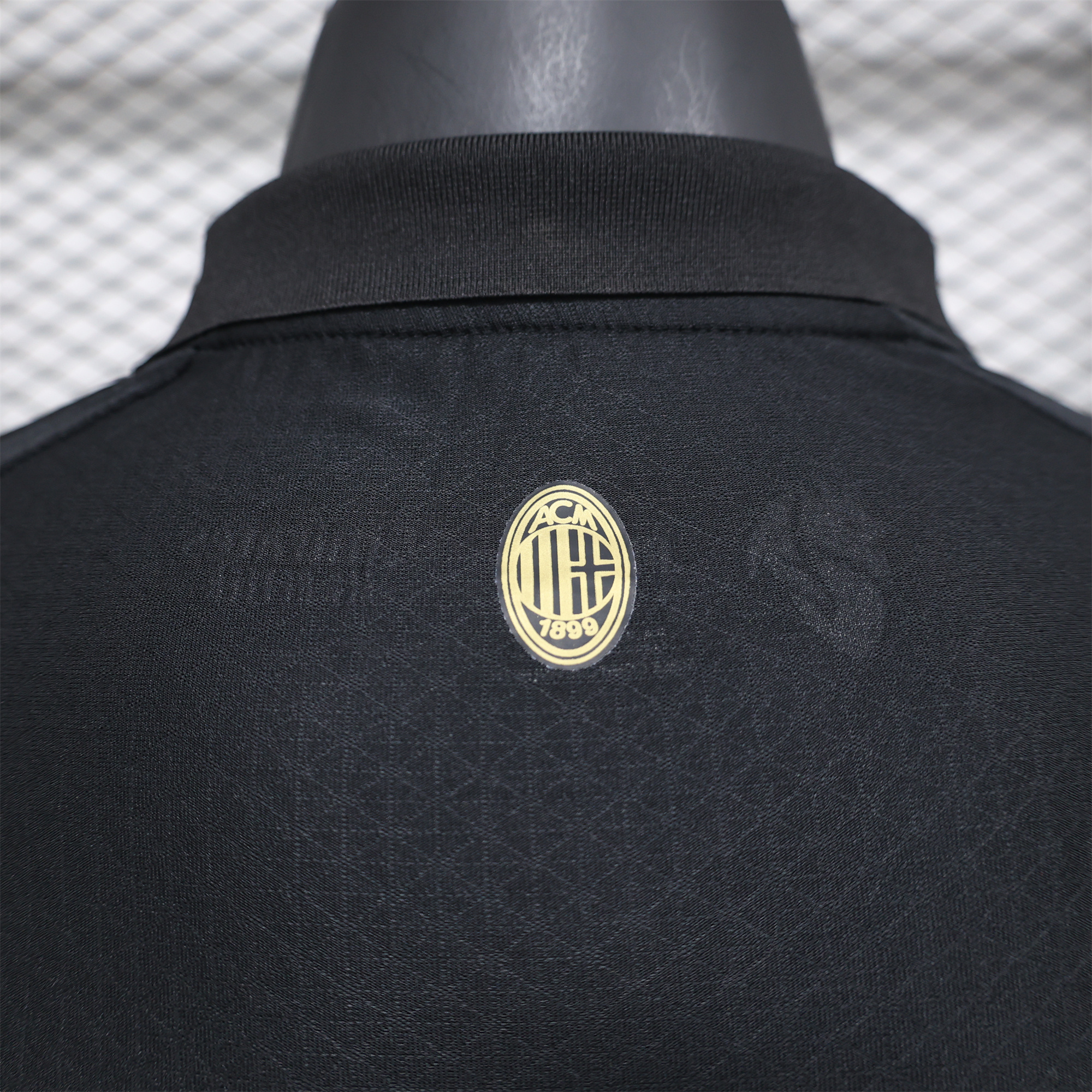 ManixJersey.com | AC Milan 24-25 125th Anniversary Long Sleeves Black GK Jersey - Player Version -Customize Name, Number and Patch | Worldwide Shipping