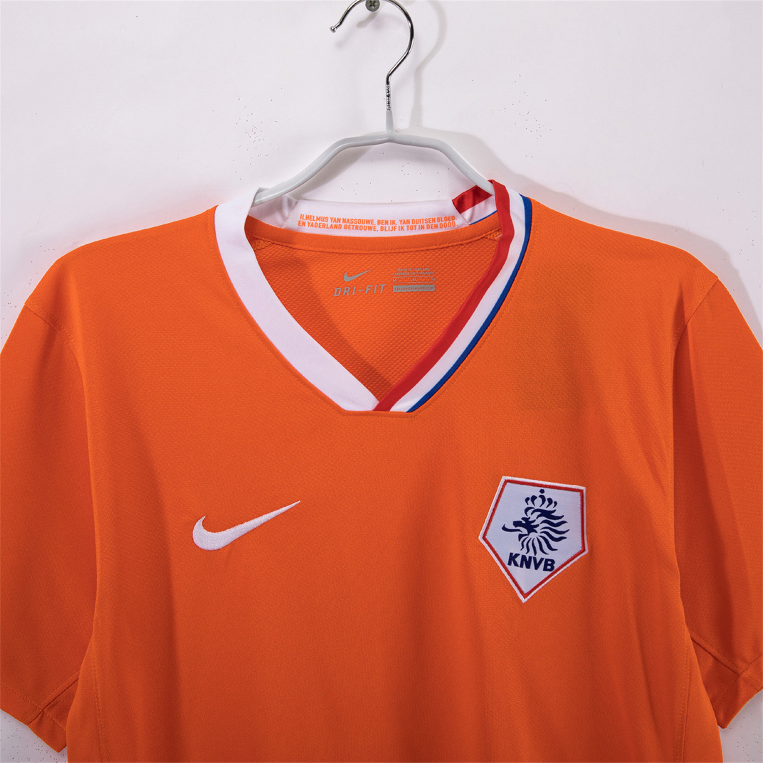 foot-Retro Netherlands 2008 Home Jersey