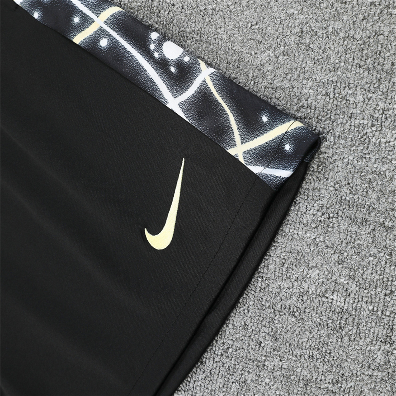 foot-C.H.E.L.S.E.A 25-26 Vest Training Set - Yellow Fluorescent Rays Black Vest & Black Shorts