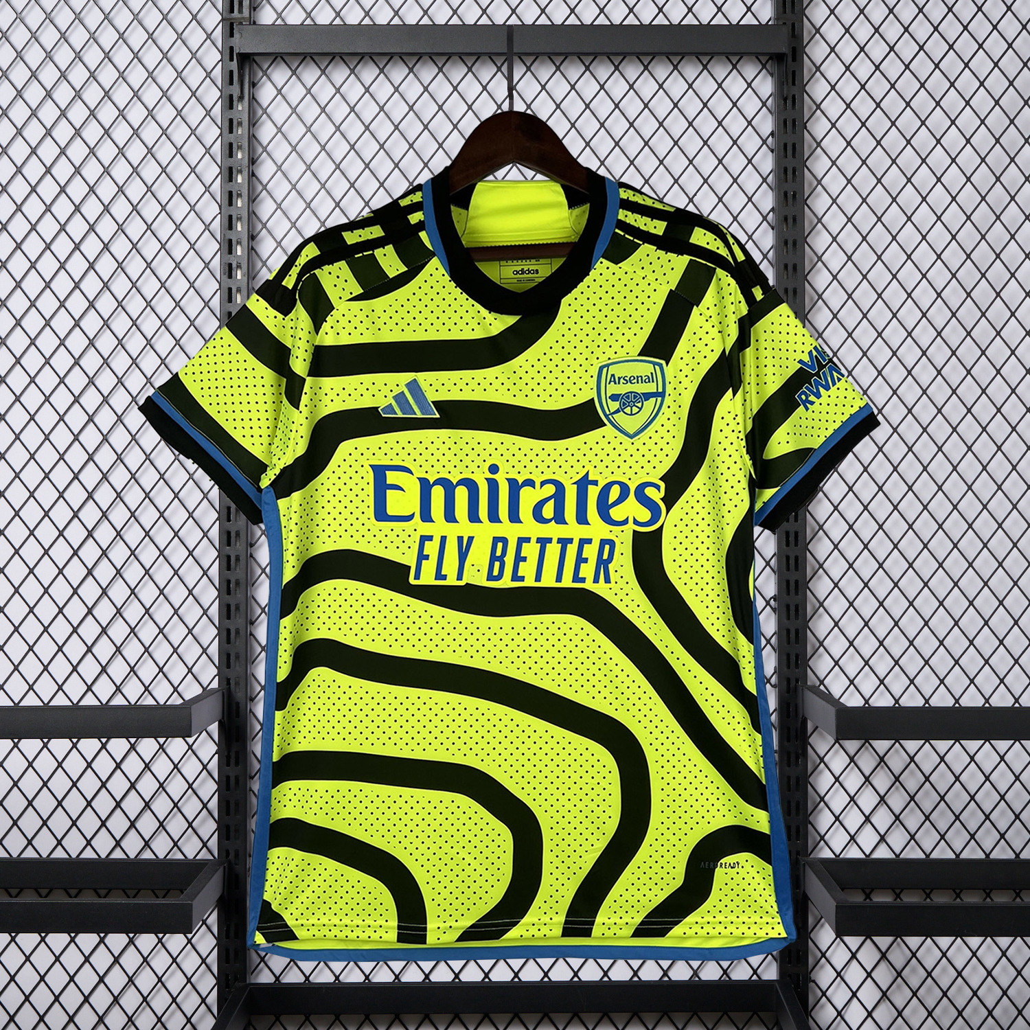 Unitedfootballkit.com | Retro Arsenal 2023-24 Away Jersey -Customize Name, Number and Patch | Worldwide Shipping