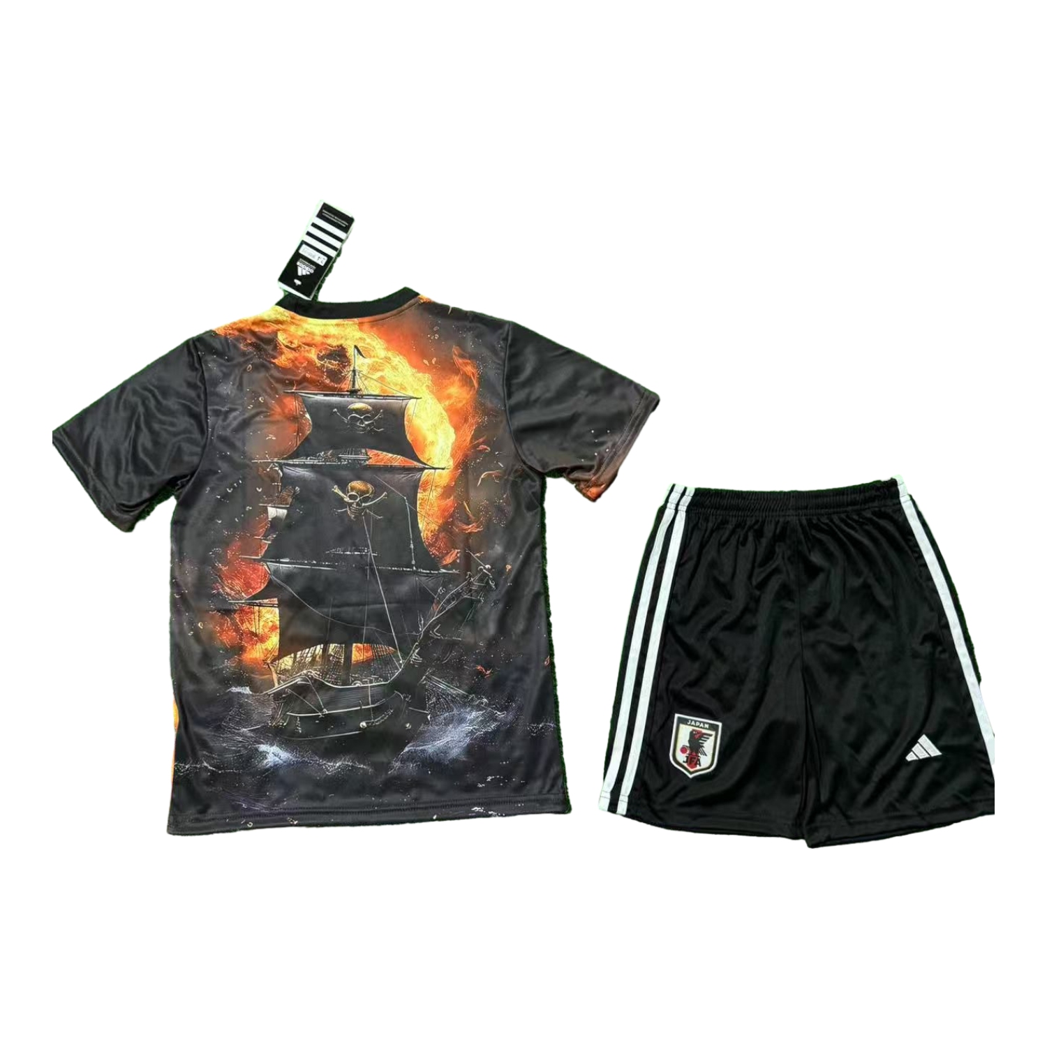 foot-Japan 25-26 Fire Boy Ace Black Special Kids Kit