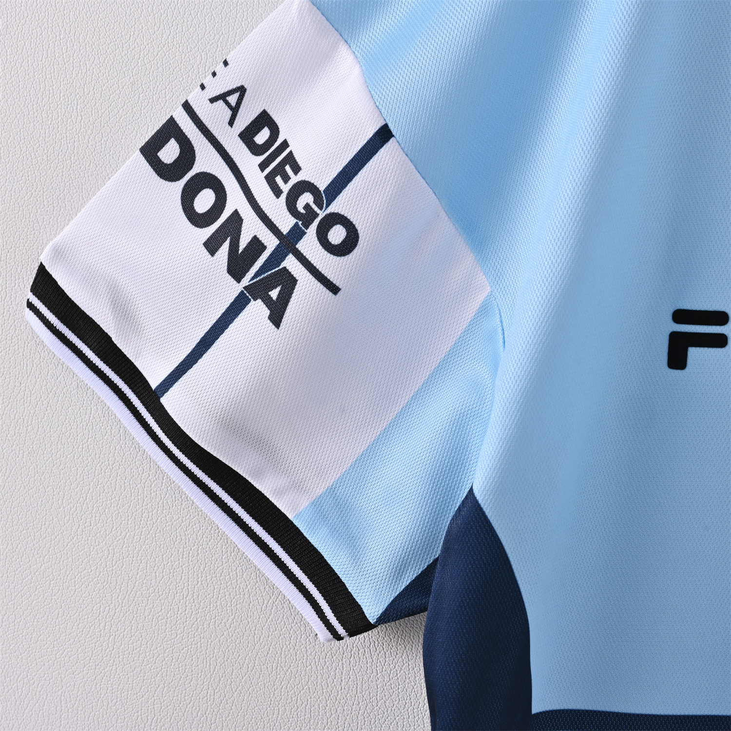 foot-Retro Argentina 2001 Maradona Retirement Commemorative Edition Jersey with Maradona #10