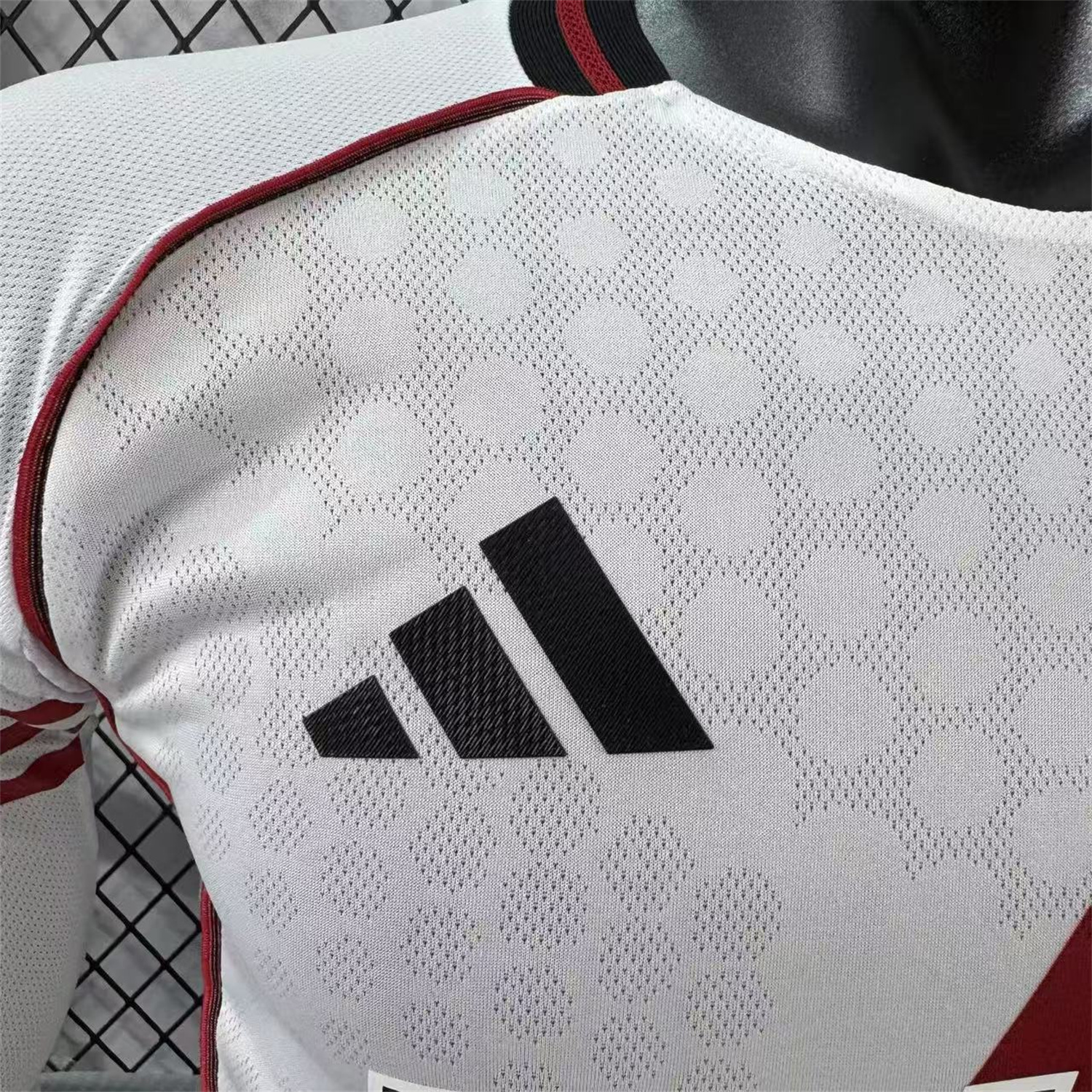 foot-River Plate 25-26 Home Long Sleeves Jersey with New Sponsors - Player Version