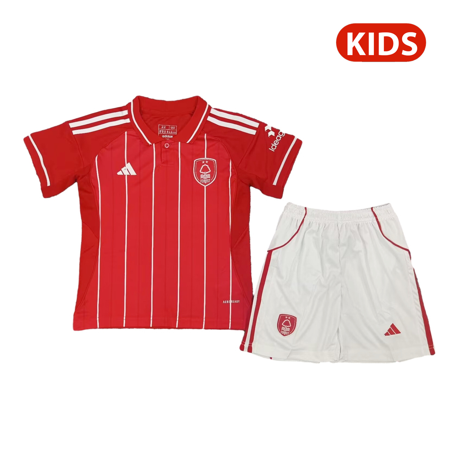 foot-Nottingham Forest 25-26 Home Kids Kit