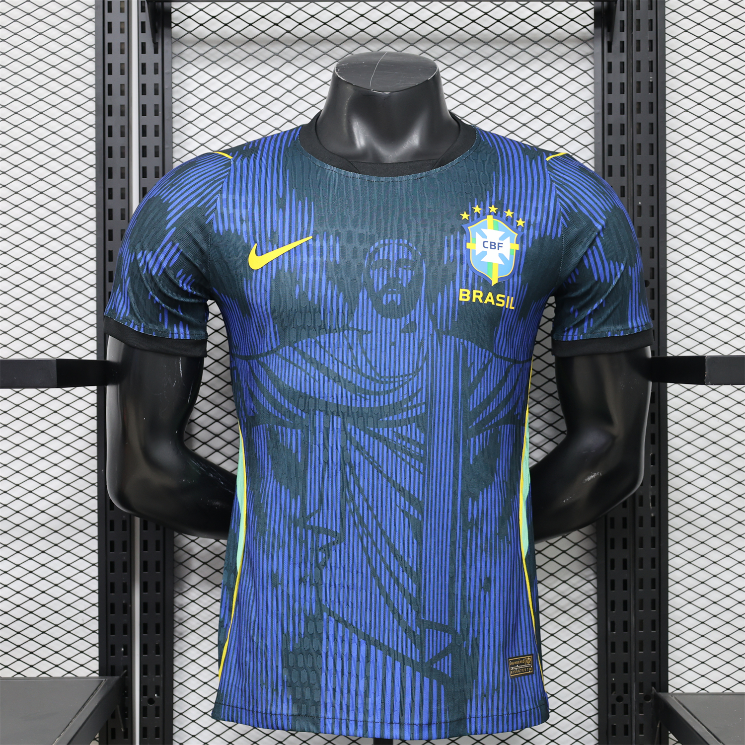 Funinjersey-Brazil 2026 Jesus Blue Special Jersey - Player Version