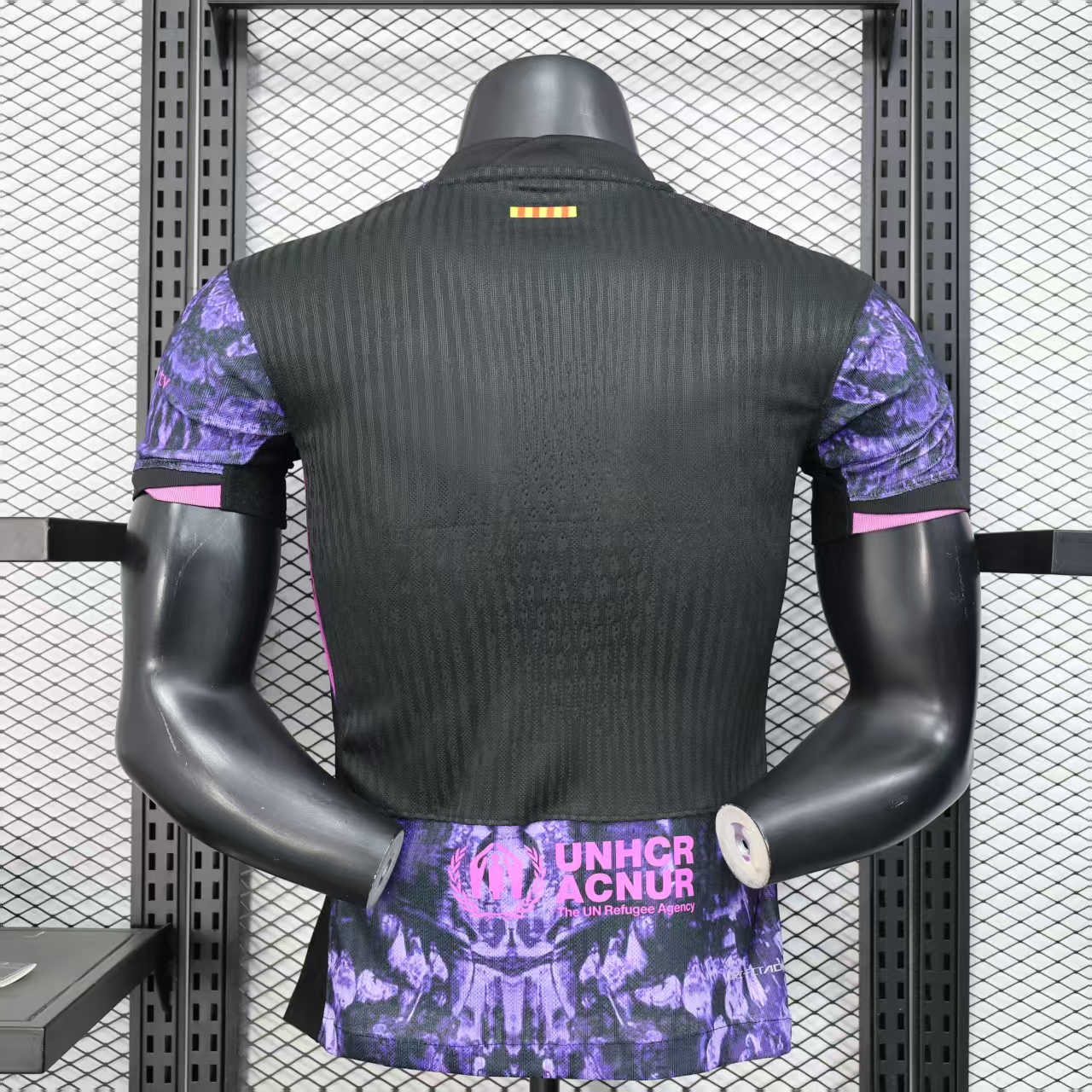 foot-Barcelona 25-26 Purple Rock Pattern Jersey - Player Version