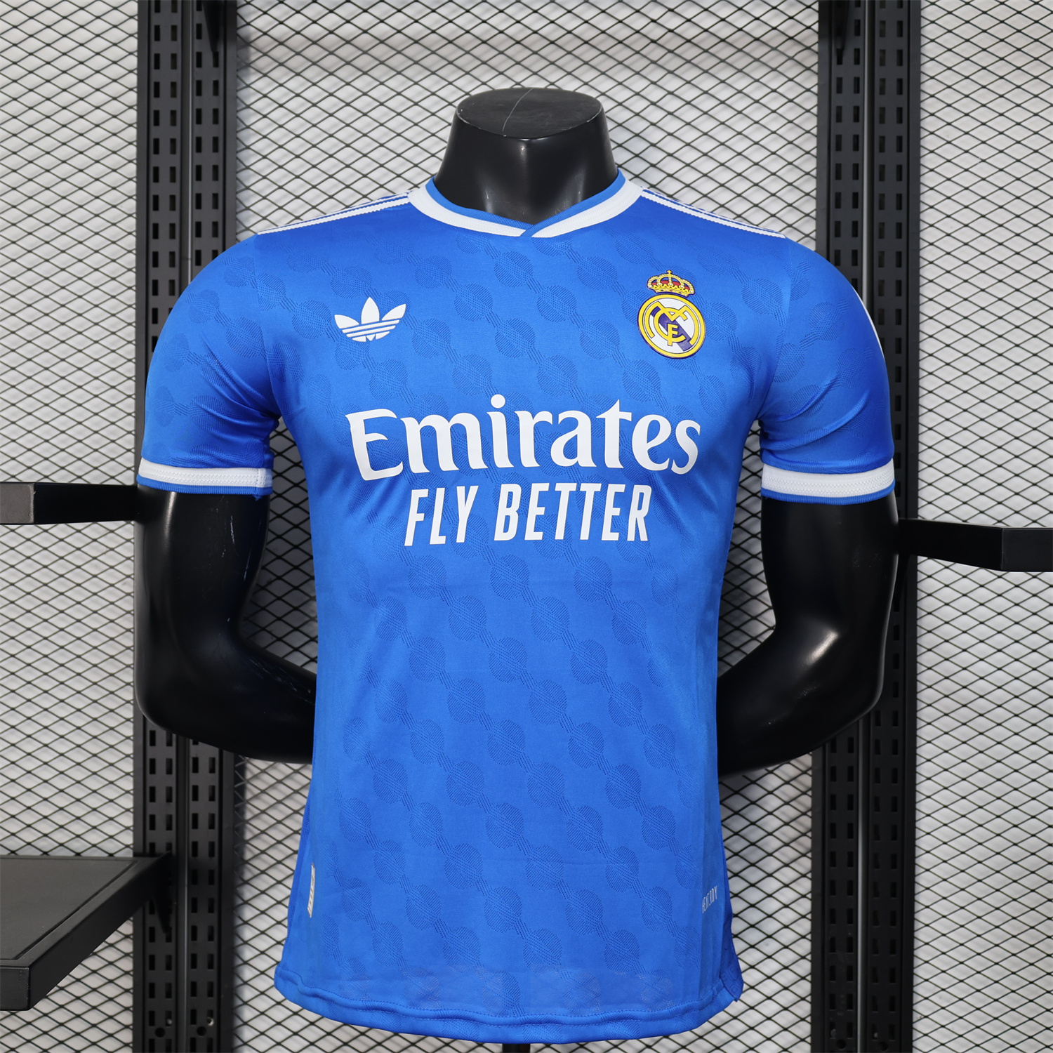 foot-Real Madrid 25-26 Third Blue Jersey - Player Version