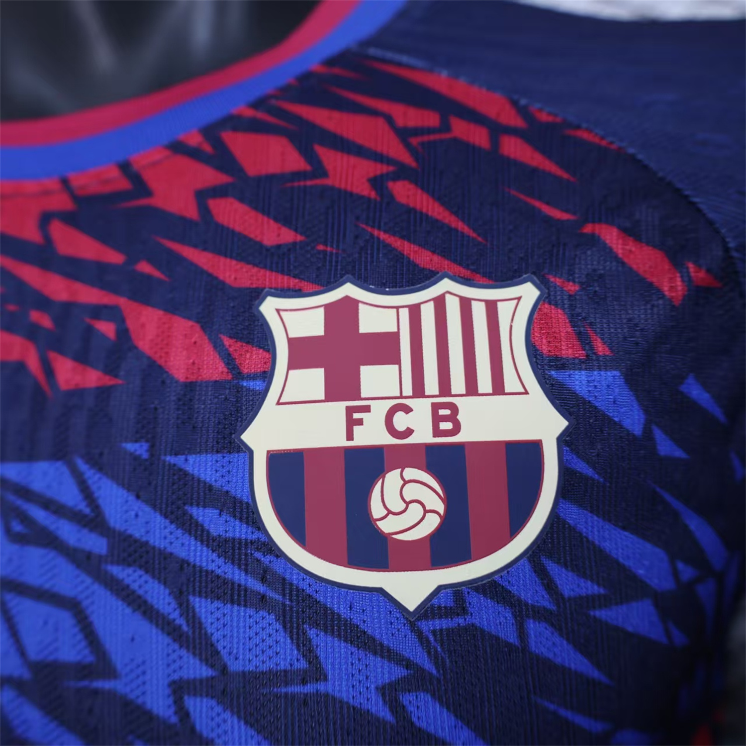 foot-Barcelona 25-26 Red And Blue Surround Special Jersey - Player Version