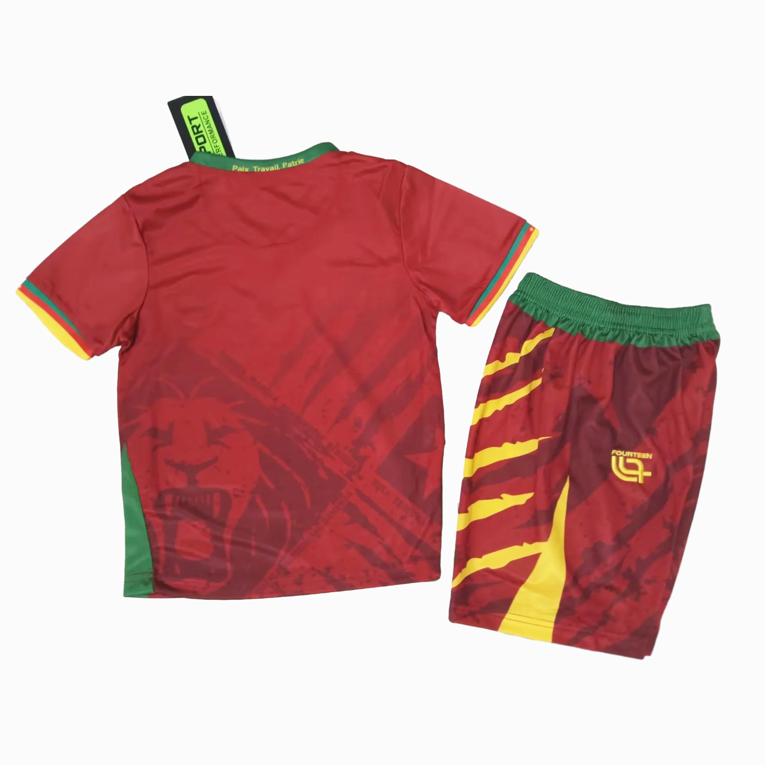 foot-Cameroon 25-26 Away Kids Kit