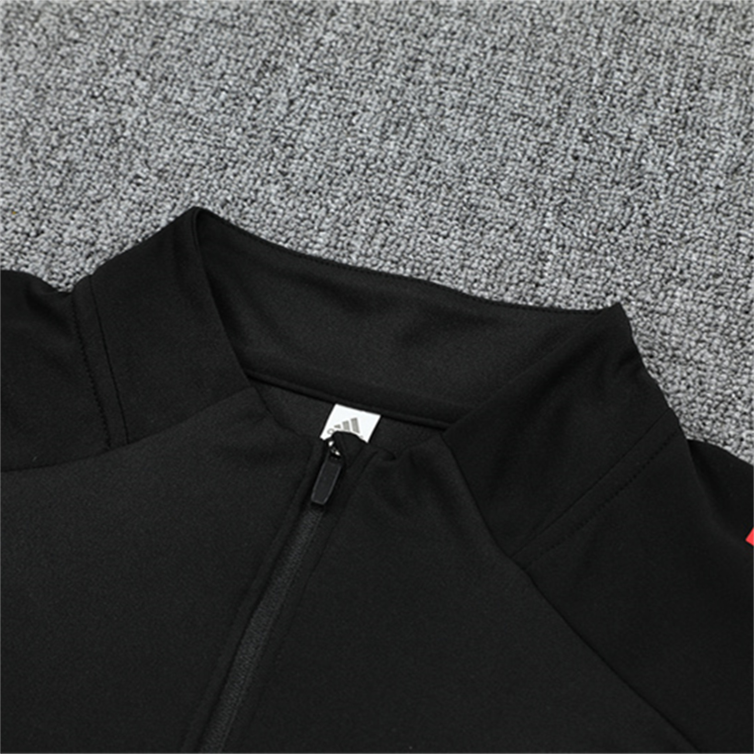 foot-Ajax 25-26 Long Sleeve Training Set - Black Top and Black Pants