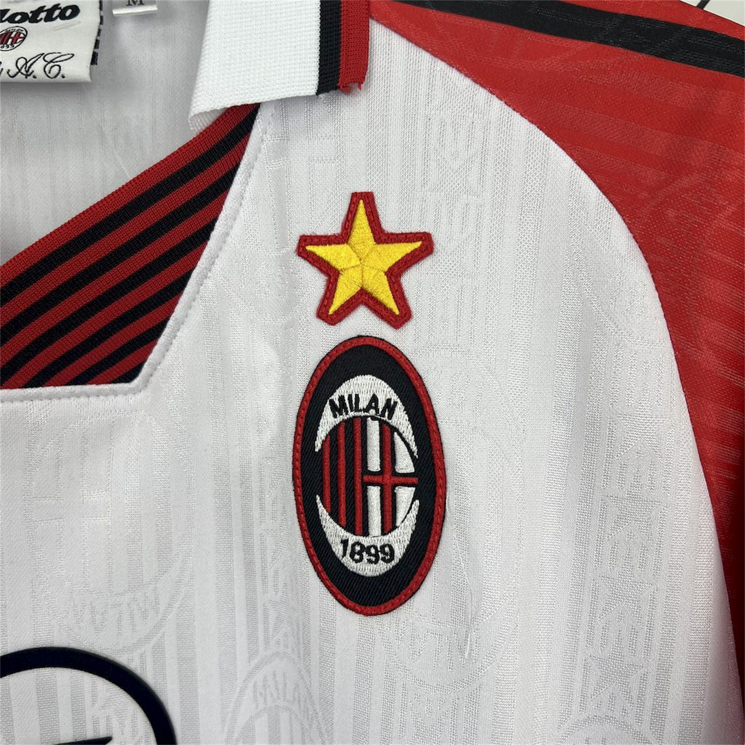 foot-Retro AC Milan 1997-98 White Special Jersey