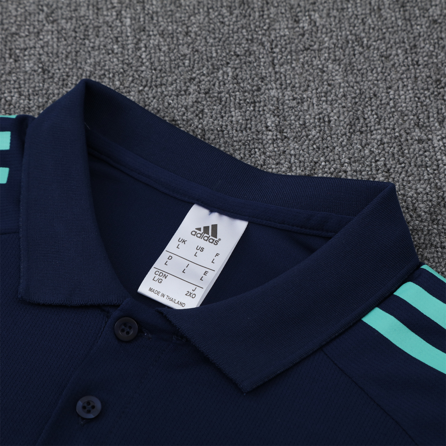 foot-Arsenal 25-26 POLO Short-Sleeve Training Set - Deep Blue Top and Pants