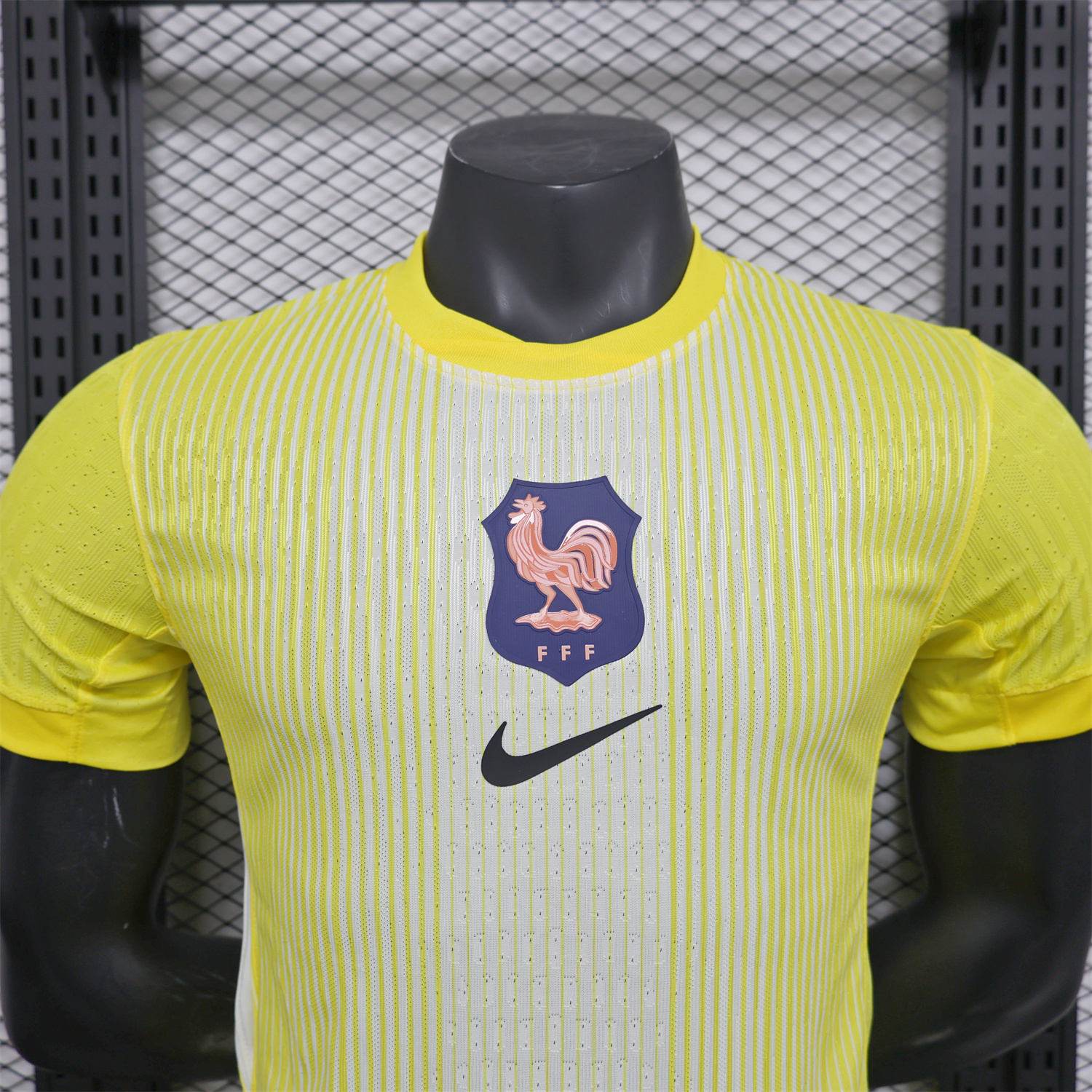 foot-France 2025-26 Yellow Goalkeeper Jersey - Player Version