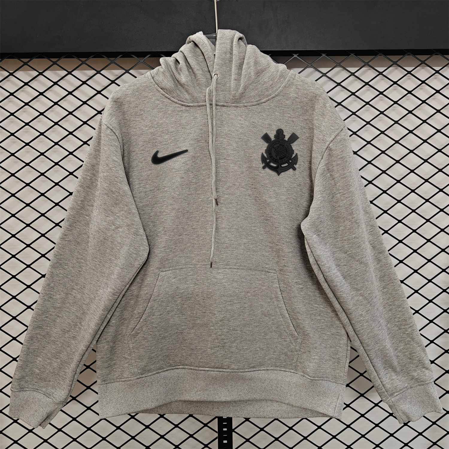 UltraTrikot-Corinthians 25-26 Originals Terrace Black Icon Unisex Pullover Hoodie