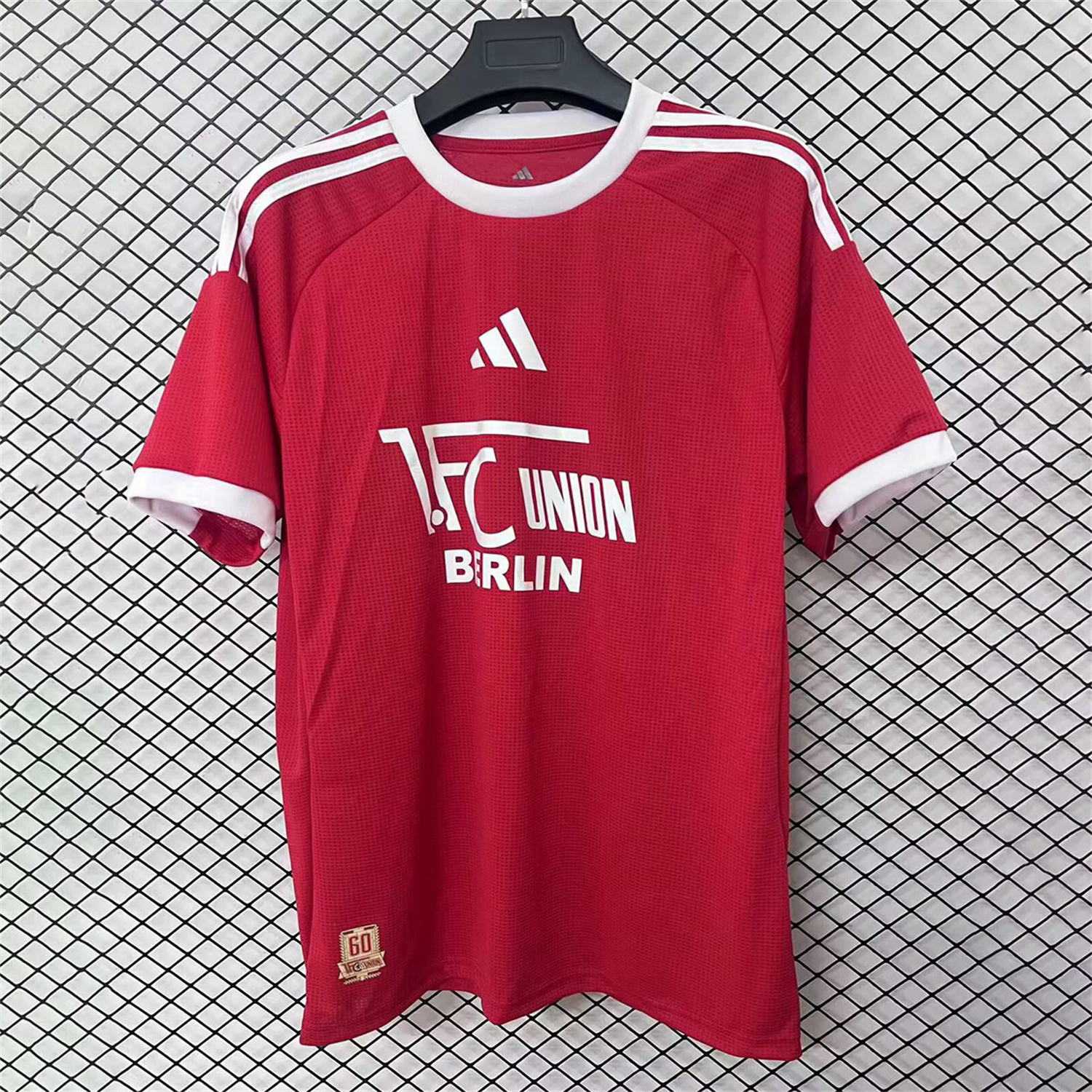 Unitedfootballkit.com | Union Berlin 25-26 60th Commemorative Special Jersey - Fans Version -Customize Name, Number and Patch | Worldwide Shipping