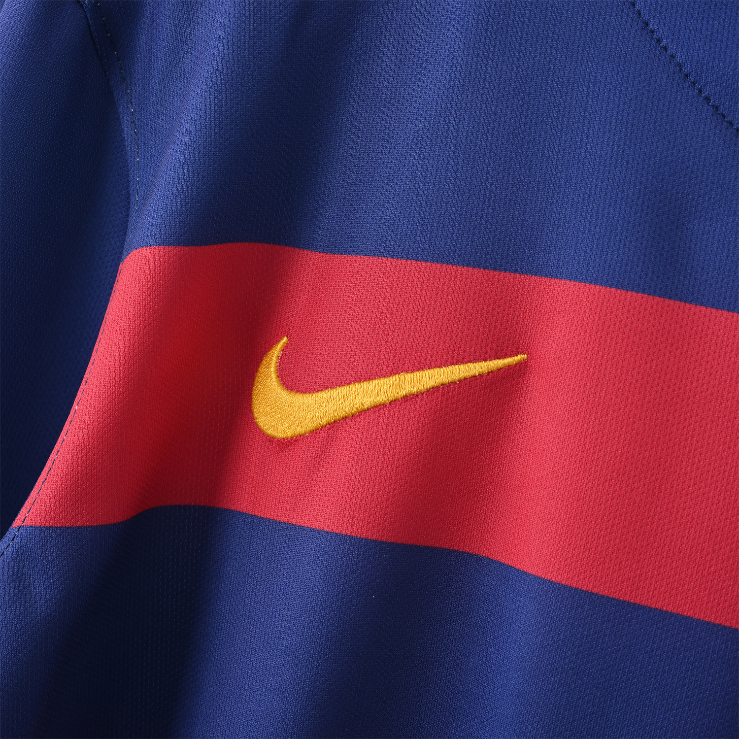 foot-Retro Barcelona 15-16 Home Long Sleeves Jersey