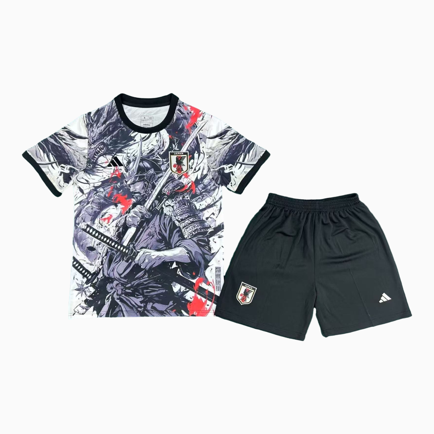 foot-Japan 25-26 Warrior And Dragon Special Men's Adult Jersey Set - Fans Version