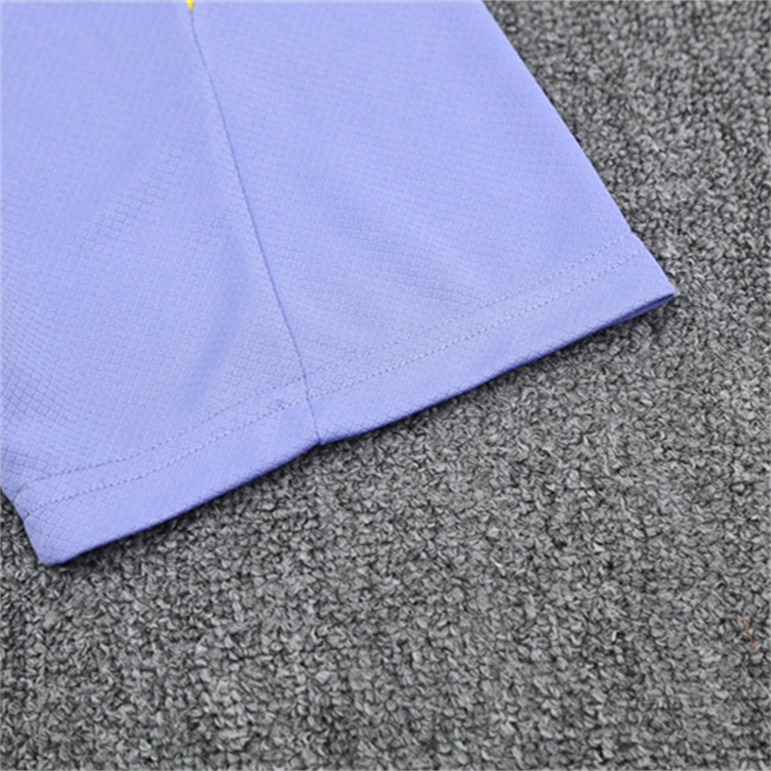 foot-Atletico Madrid 25-26 Kids Short-Sleeve Training Set - Purple Top & Royal Blue shorts