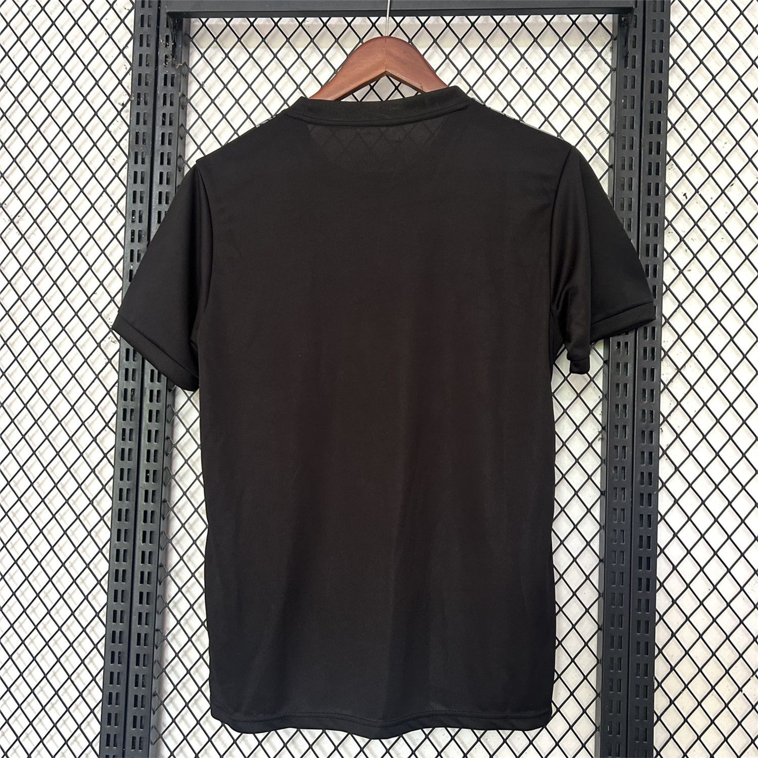 foot-Brazil 25-26 Grey Jesus Statue Special Black Jersey - Fans Version