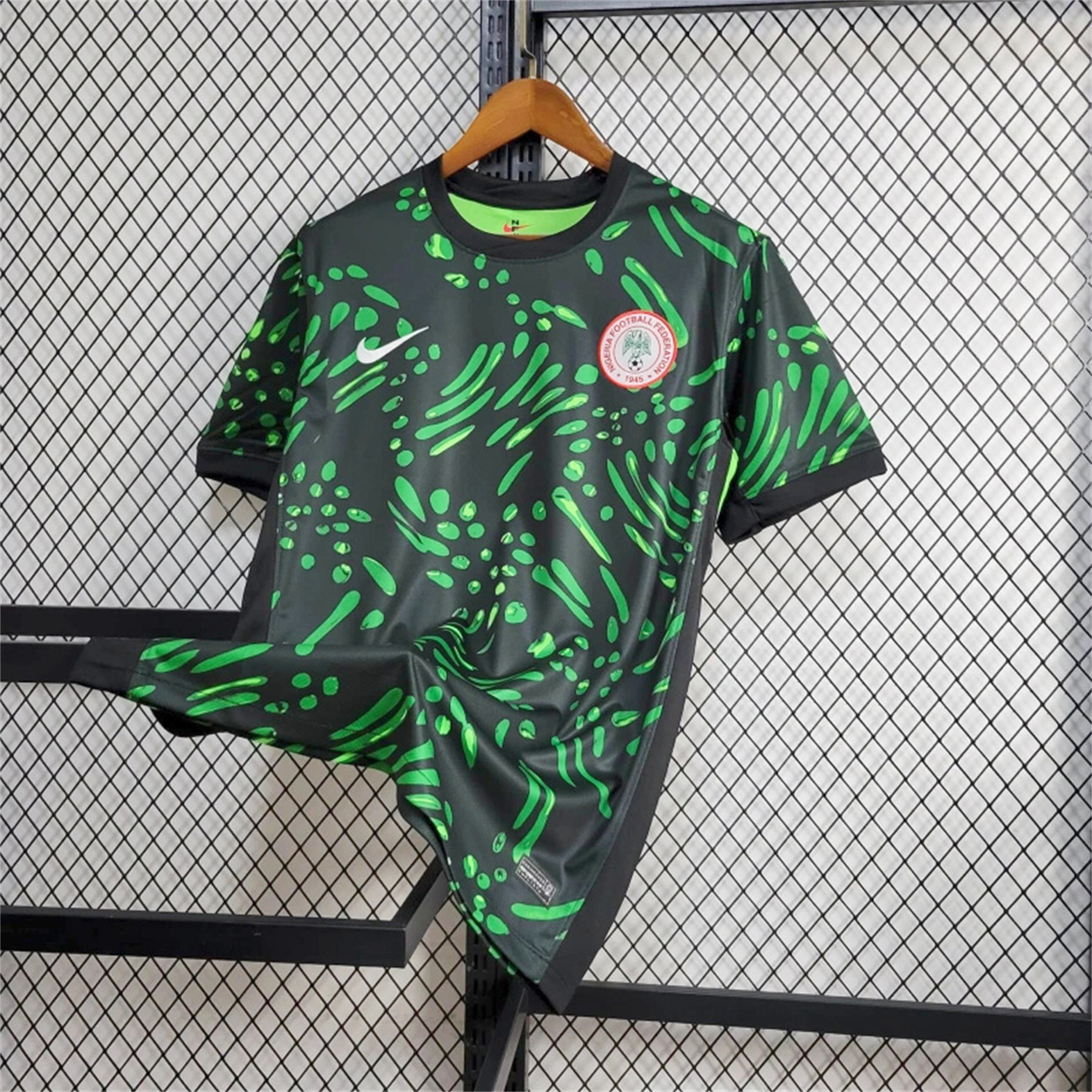foot-Nigeria 24-25 Away Green Jersey - Fans Version