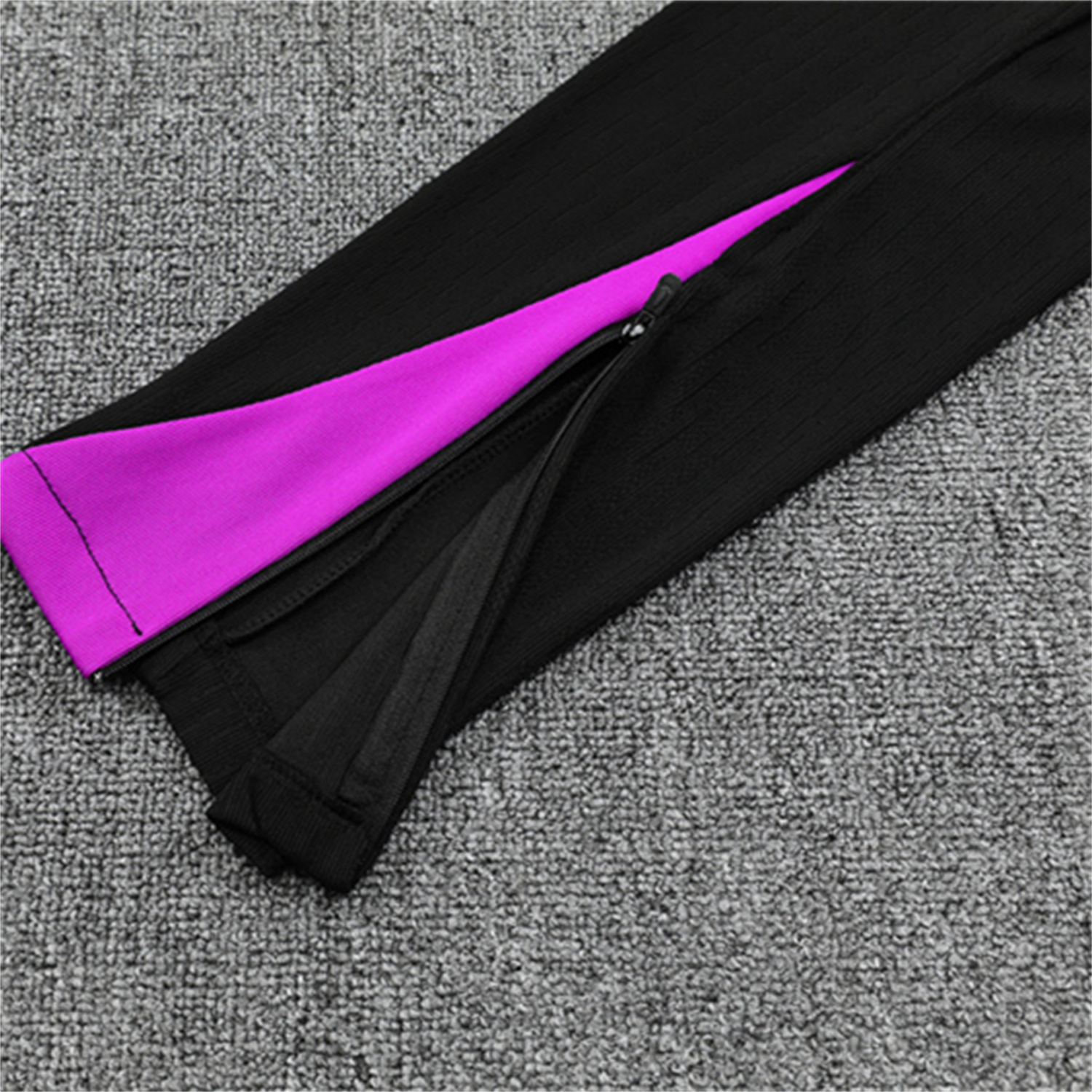 foot-England 25-26 Long Sleeve Training Set - Player Version - Purple Top and Black Pants