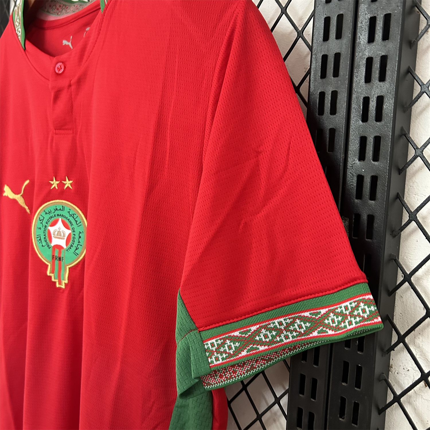 Unitedfootballkit.com | 【Two-Crown Star】Morocco 2026 Home Jersey - Fans Version -Customize Name, Number and Patch | Worldwide Shipping
