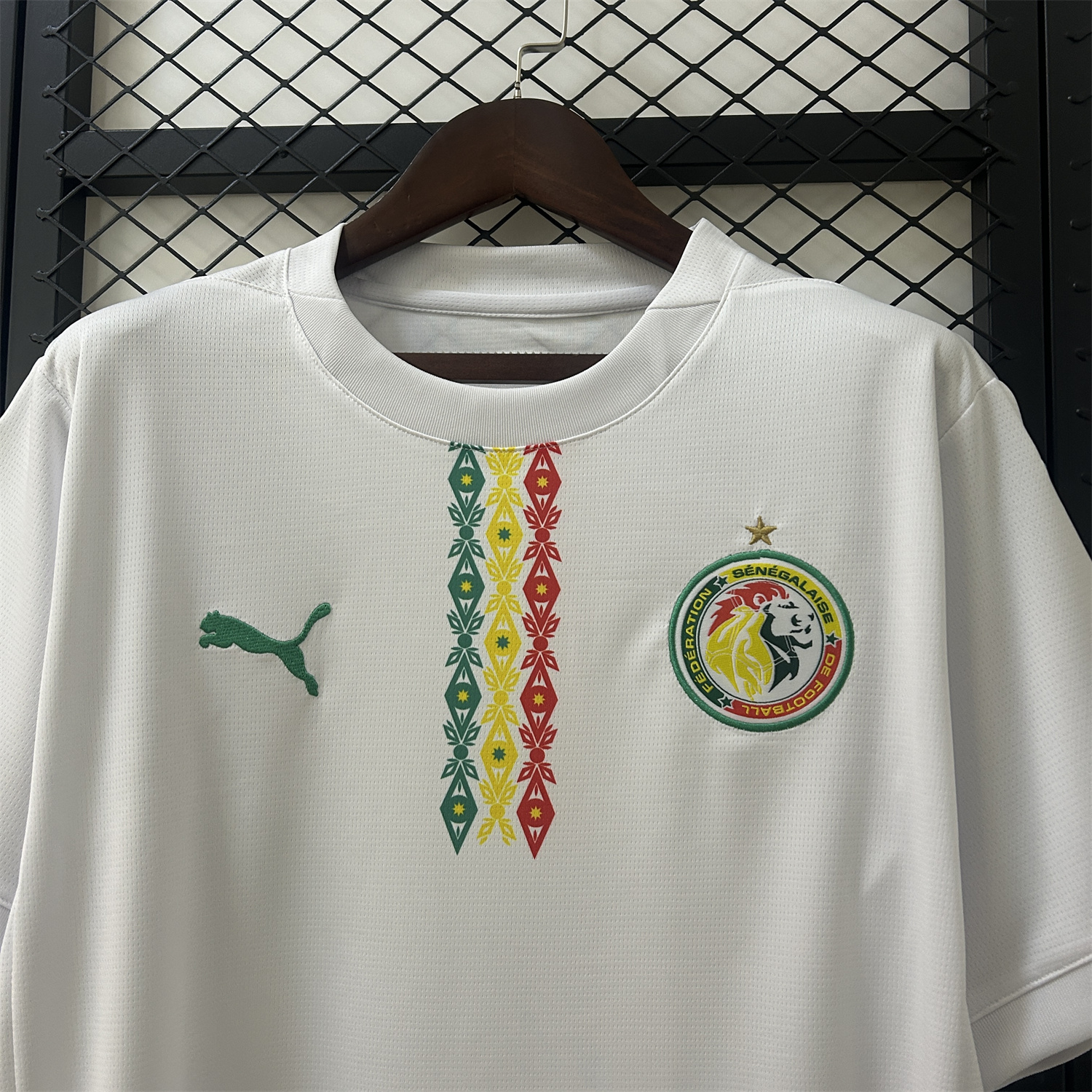 foot-Senegal 24-25 Home White Jersey - Fans Version