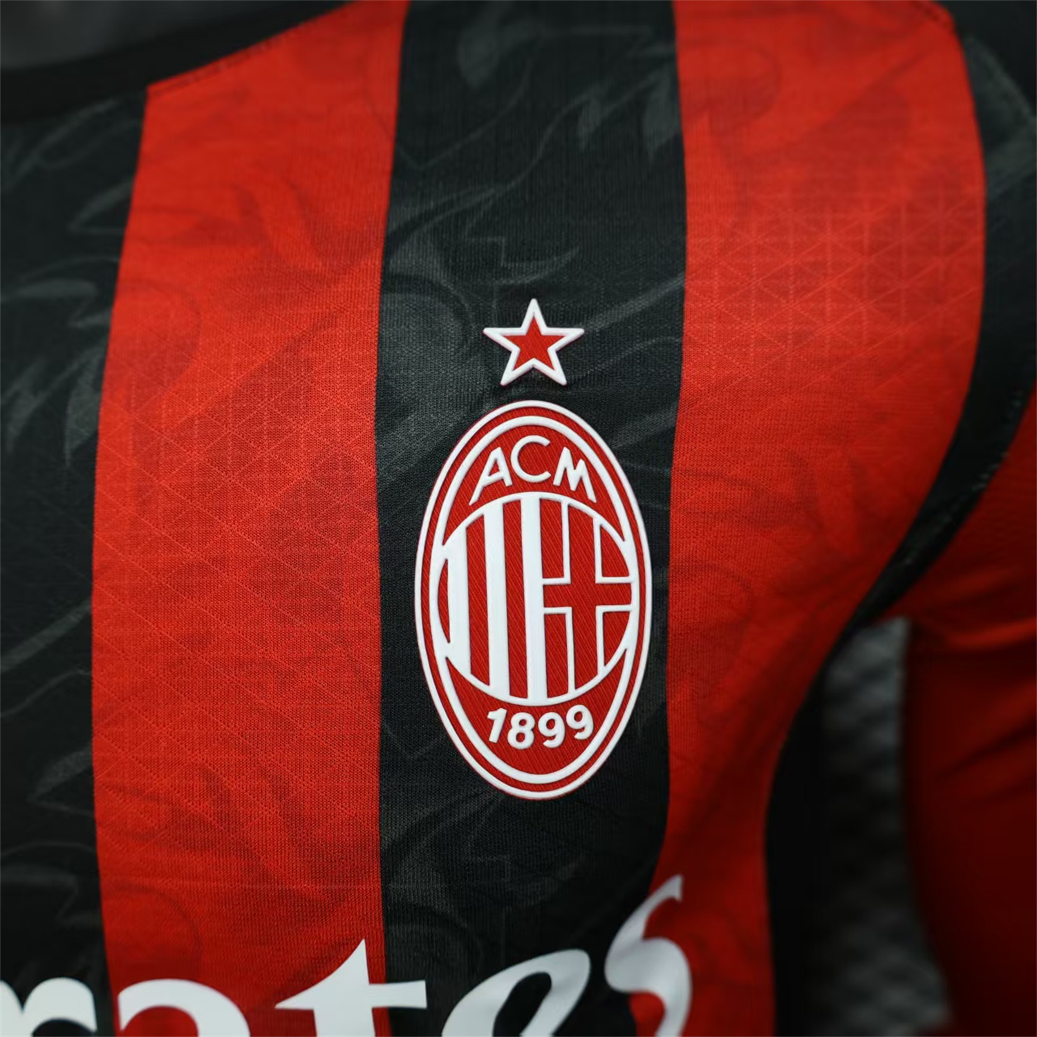 foot-AC Milan 25-26 Home Long Sleeves Jersey - Player Version