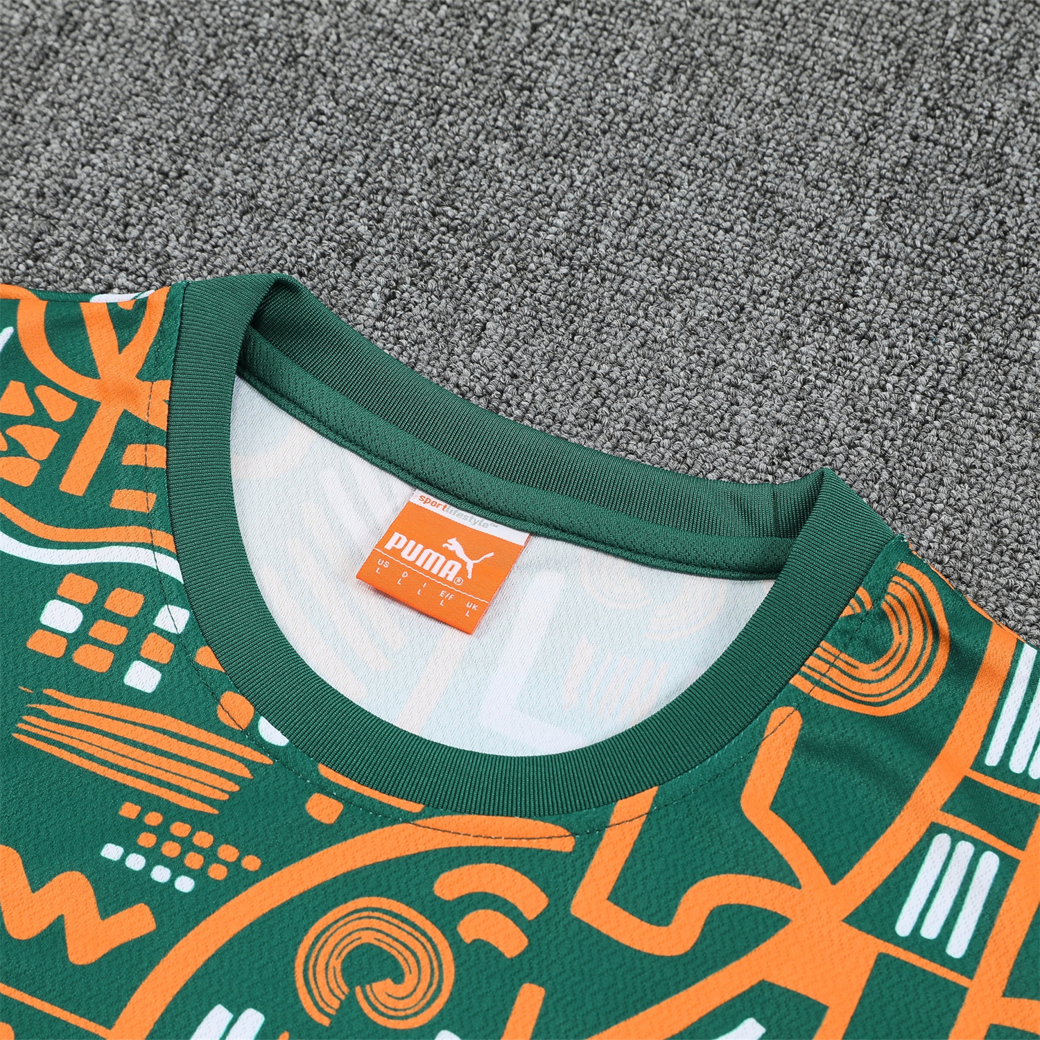 Unitedfootballkit.com | Ivory Coast 2026 Vest Training Set - Green Vest and Shorts -Customize Name, Number and Patch | Worldwide Shipping