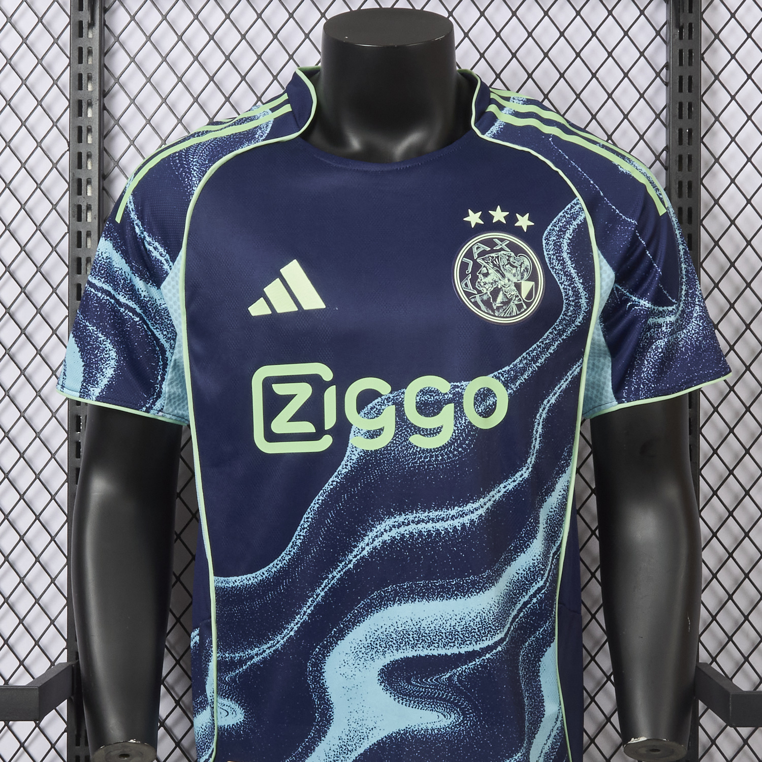 foot-Ajax 25-26 Away Deep Blue Jersey - Player Version