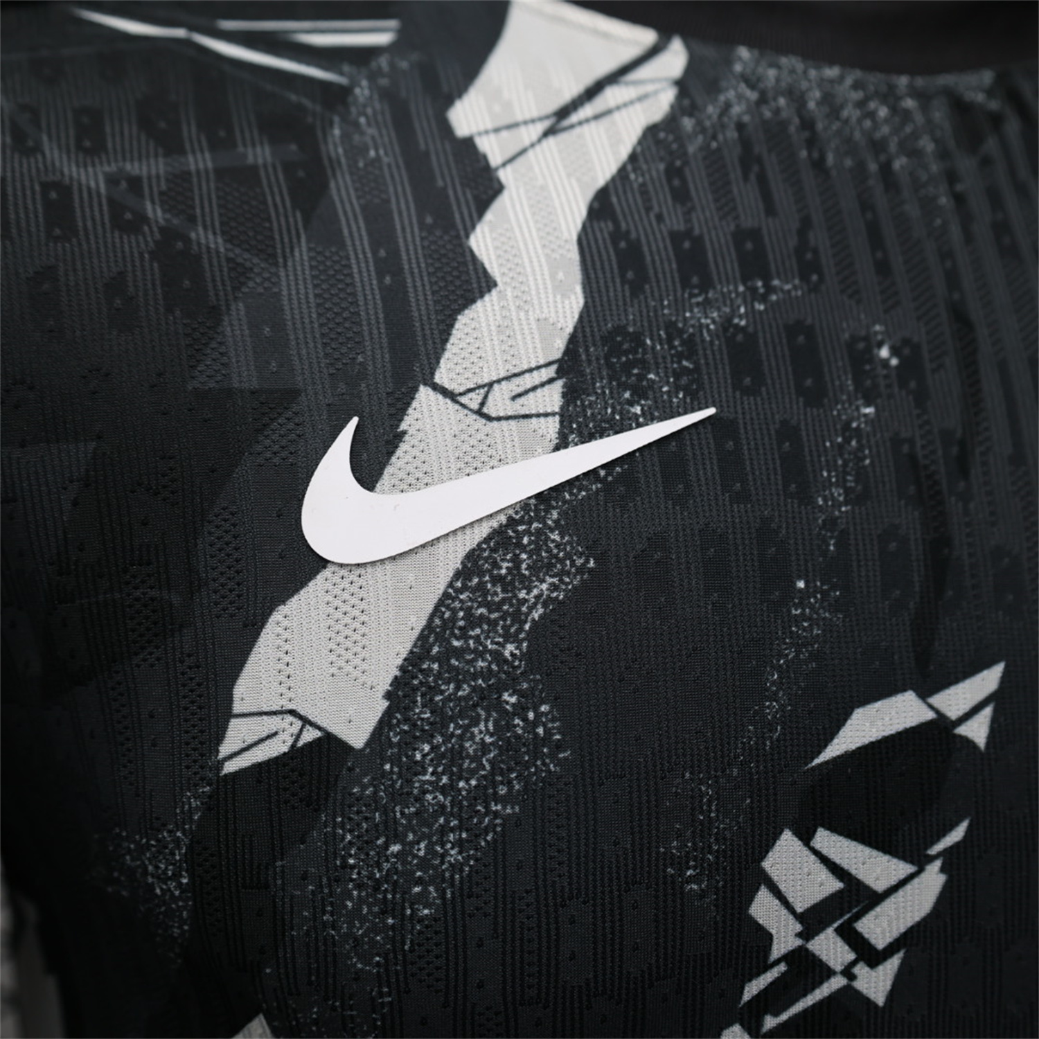 foot-Al Ittihad Jeddah United 25-26 Black Pre-Match Jersey - Player Version