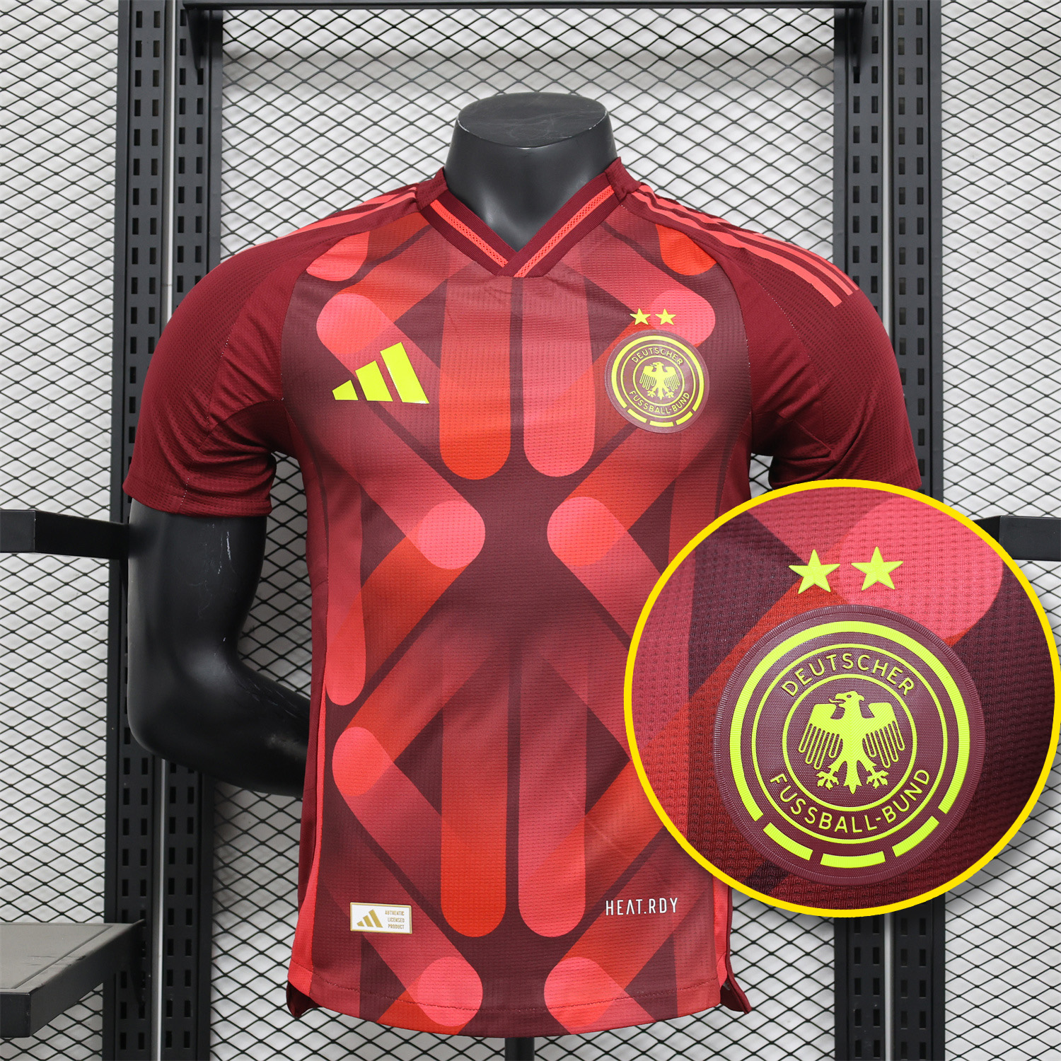 foot-Germany 2025 Women's Euro Away Jersey - Men's Player Version