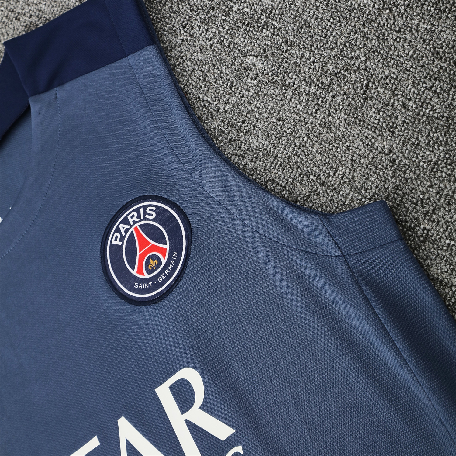 foot-Paris Saint-Germain PSG 25-26 Vest Training Set - Deep Blue Vest & Deep Blue Shorts