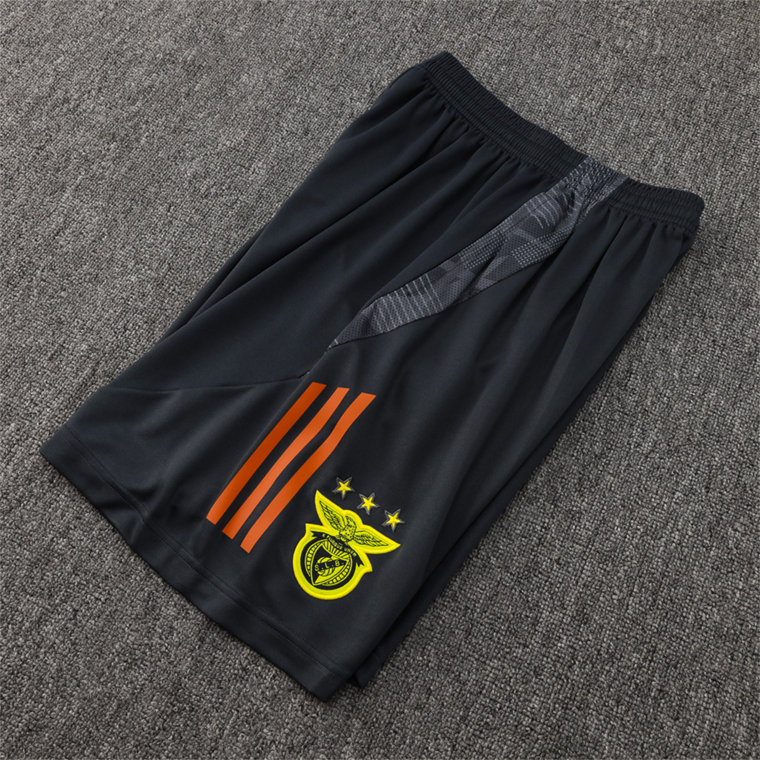 foot-Benfica 25-26 Vest Training Set - Grey Vest and Deep Grey Shorts