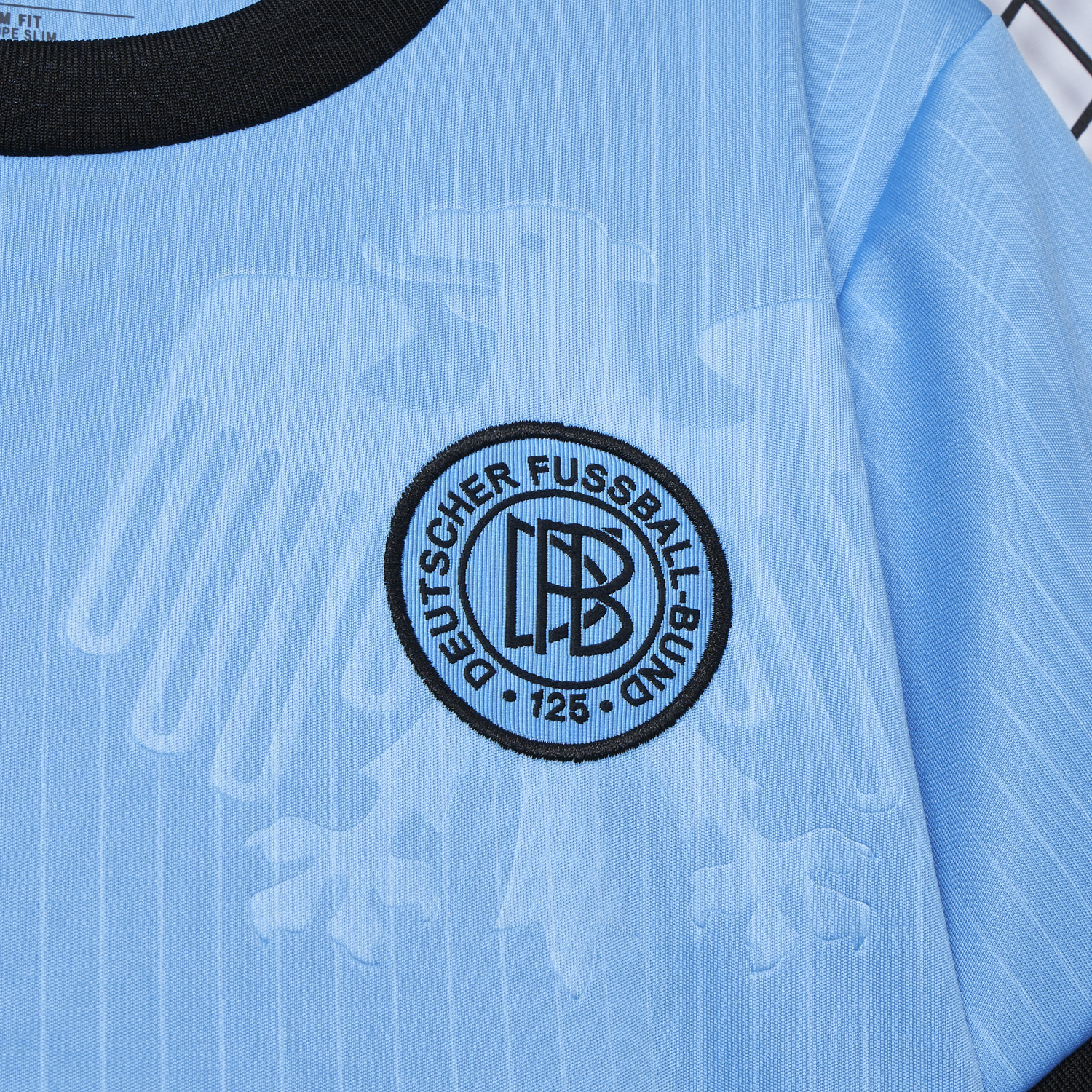 foot-Germany 2025 125-Year Anniversary Blue Goalkeeper Kids Kit