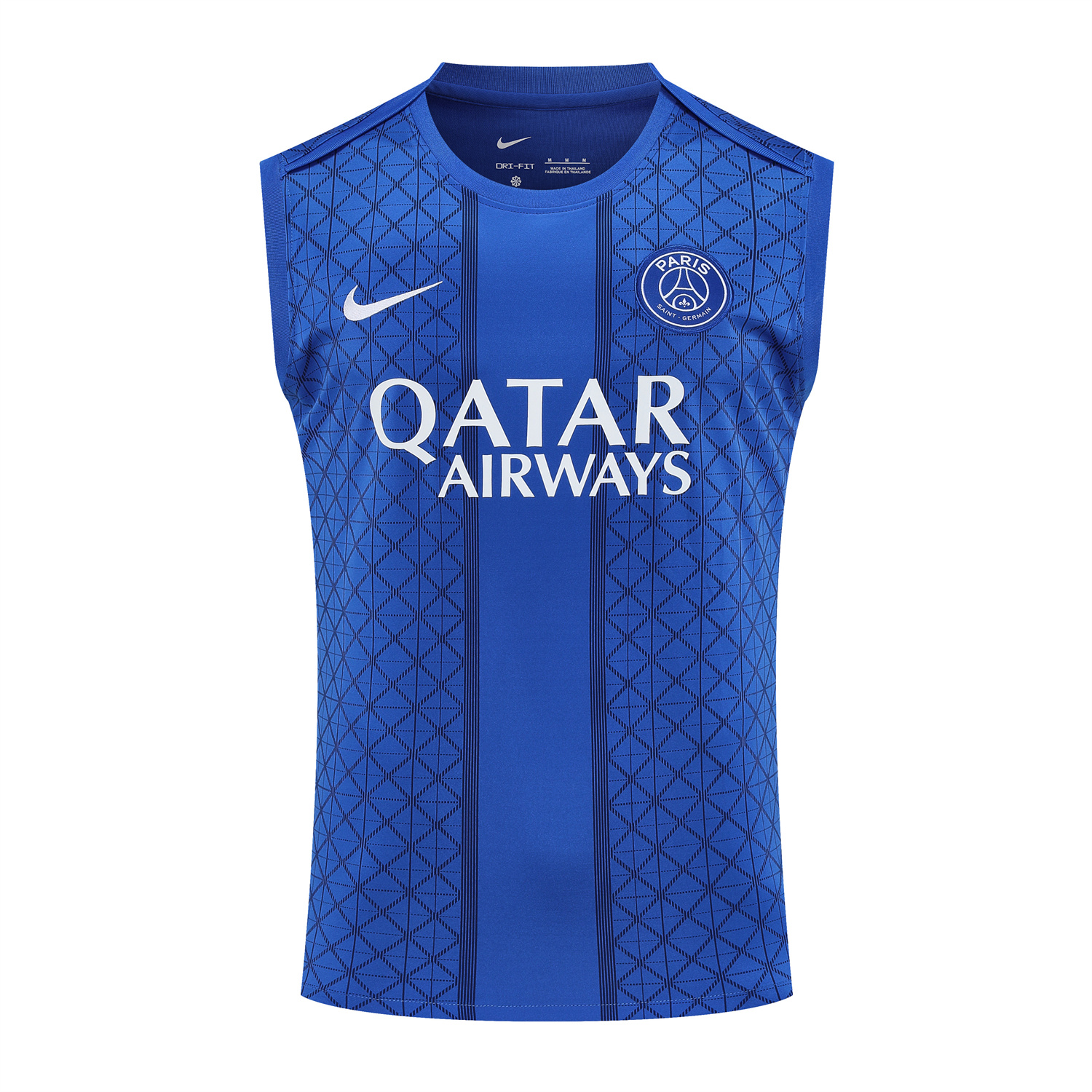 foot-Paris Saint-Germain PSG 25-26 Vest Training Set - Ocean Blue Vest & Deep Blue Shorts