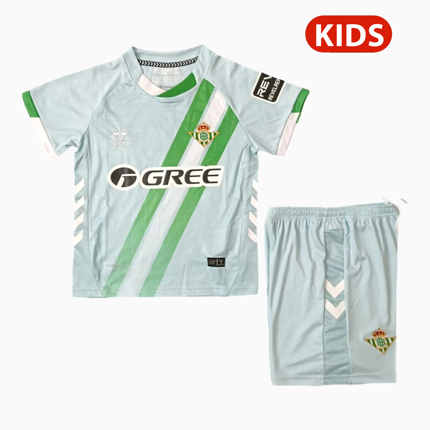 foot-Real Betis 25-26 Away Kids Kit