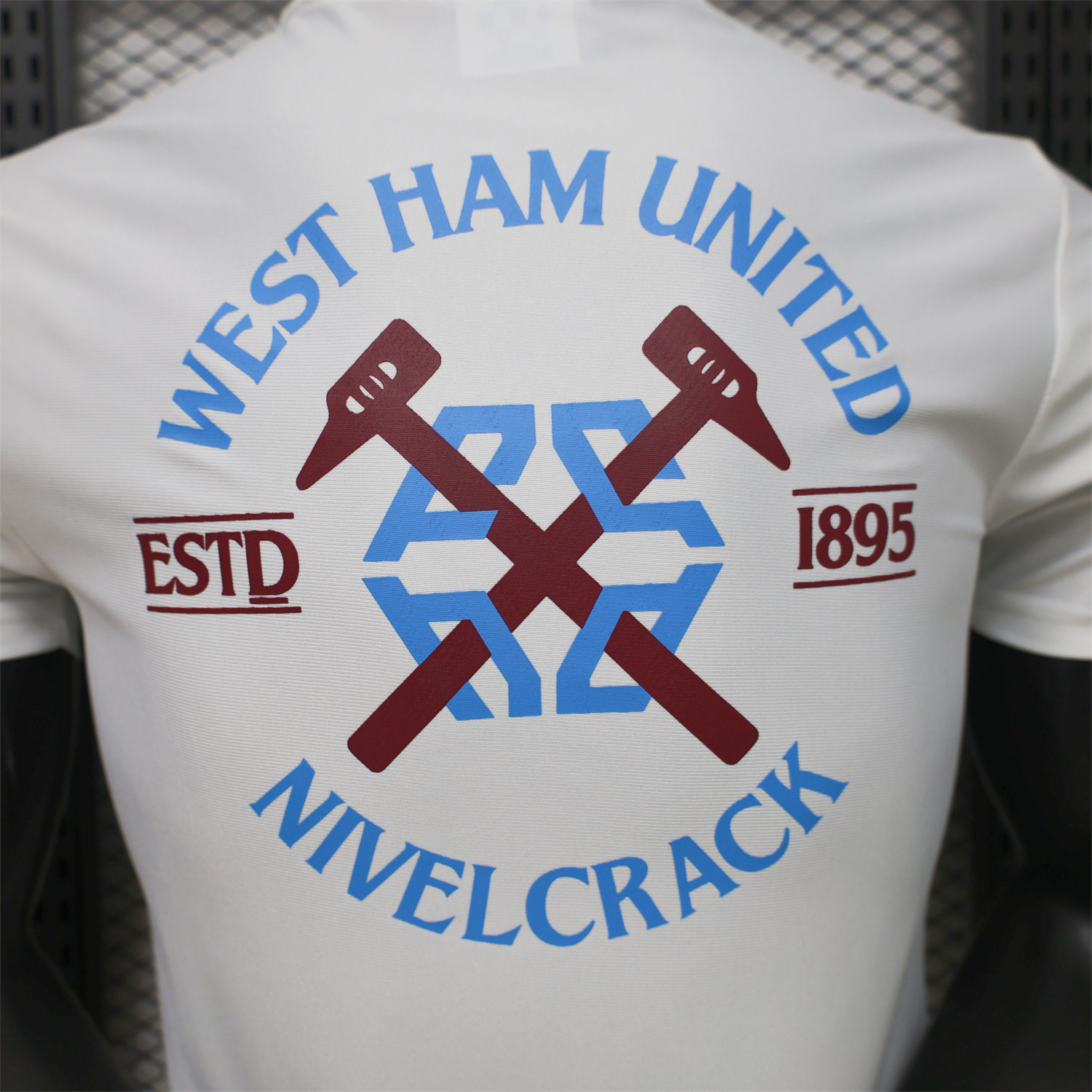 GlobeJersey-West Ham United 26-27 Retro Casual Style White Jersey - Player Version