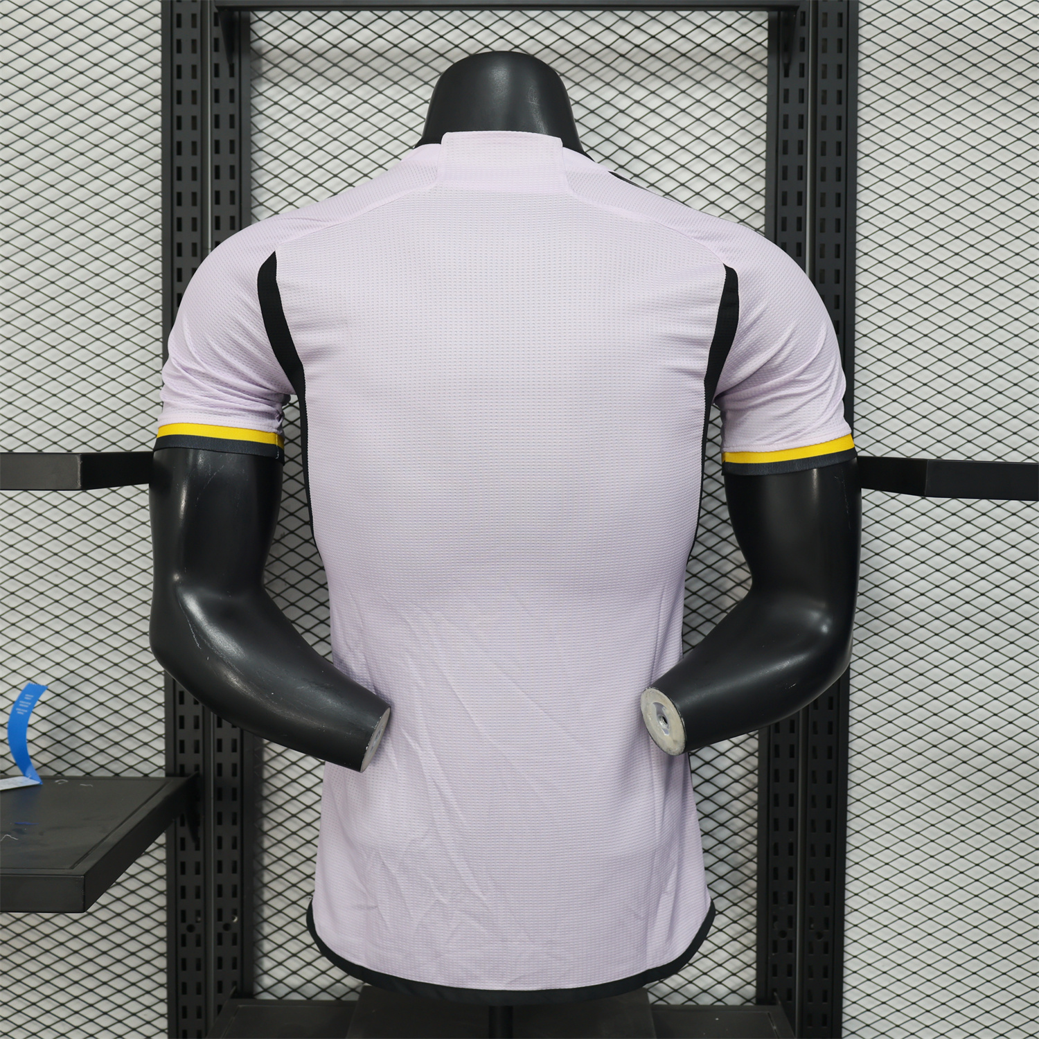 unitedfutballjersey-Algeria 25-26 White-purple Gradient Jersey with Black Chest Text - Player Version