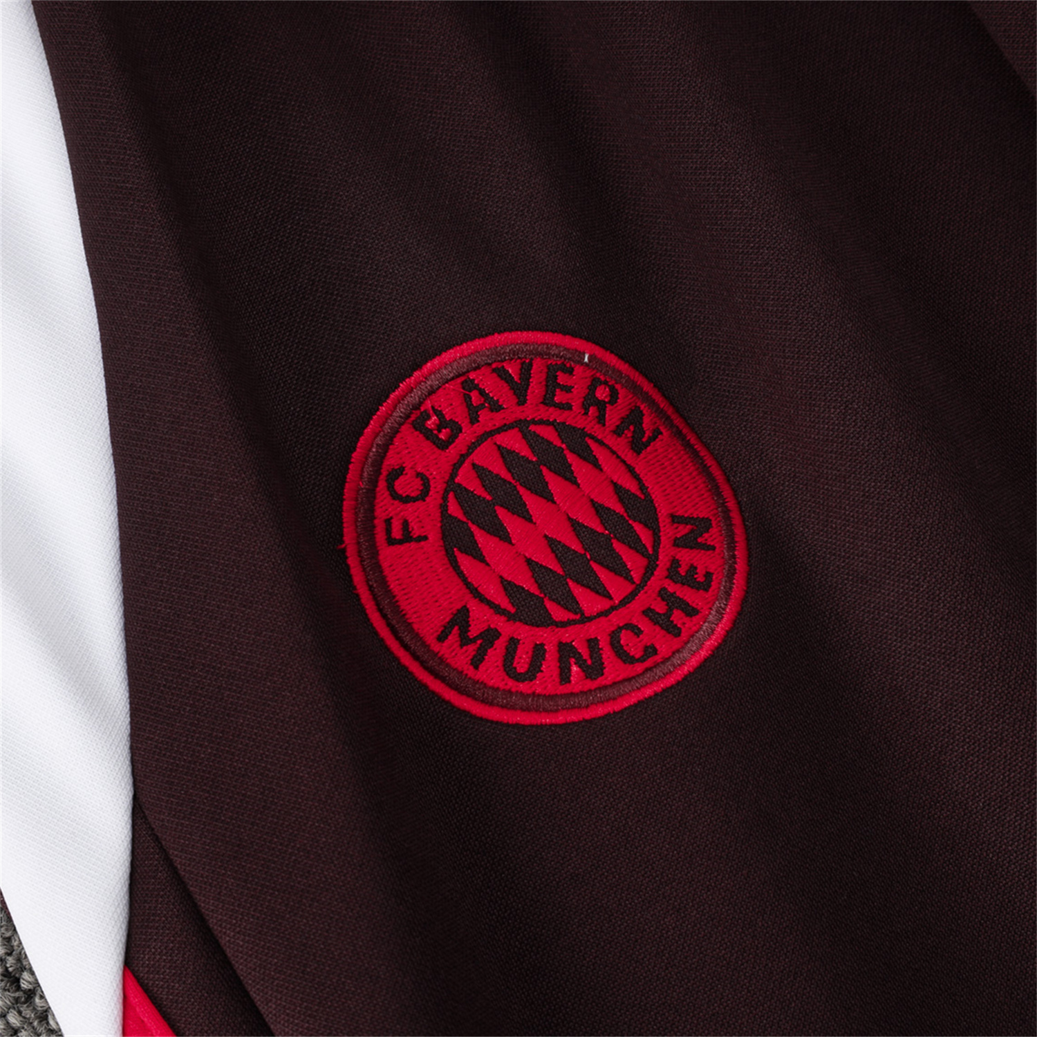 foot-Bayern Munich 24-25 Long Sleeve Training Set - Dark Red