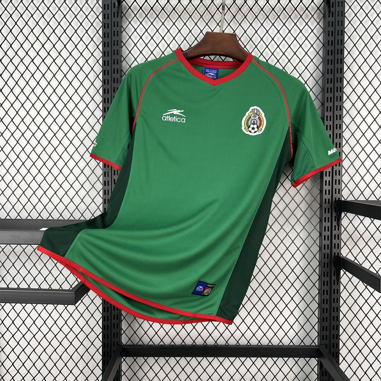 Funinjersey-Retro Mexico 2002 Home Jersey - Fans Version