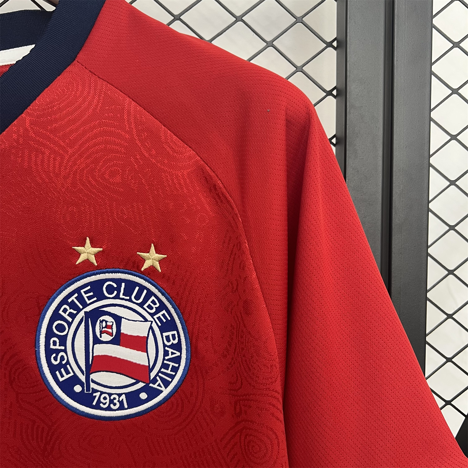 foot-Bahia 25-26 Goalkeeper Red Jersey - Fans Version