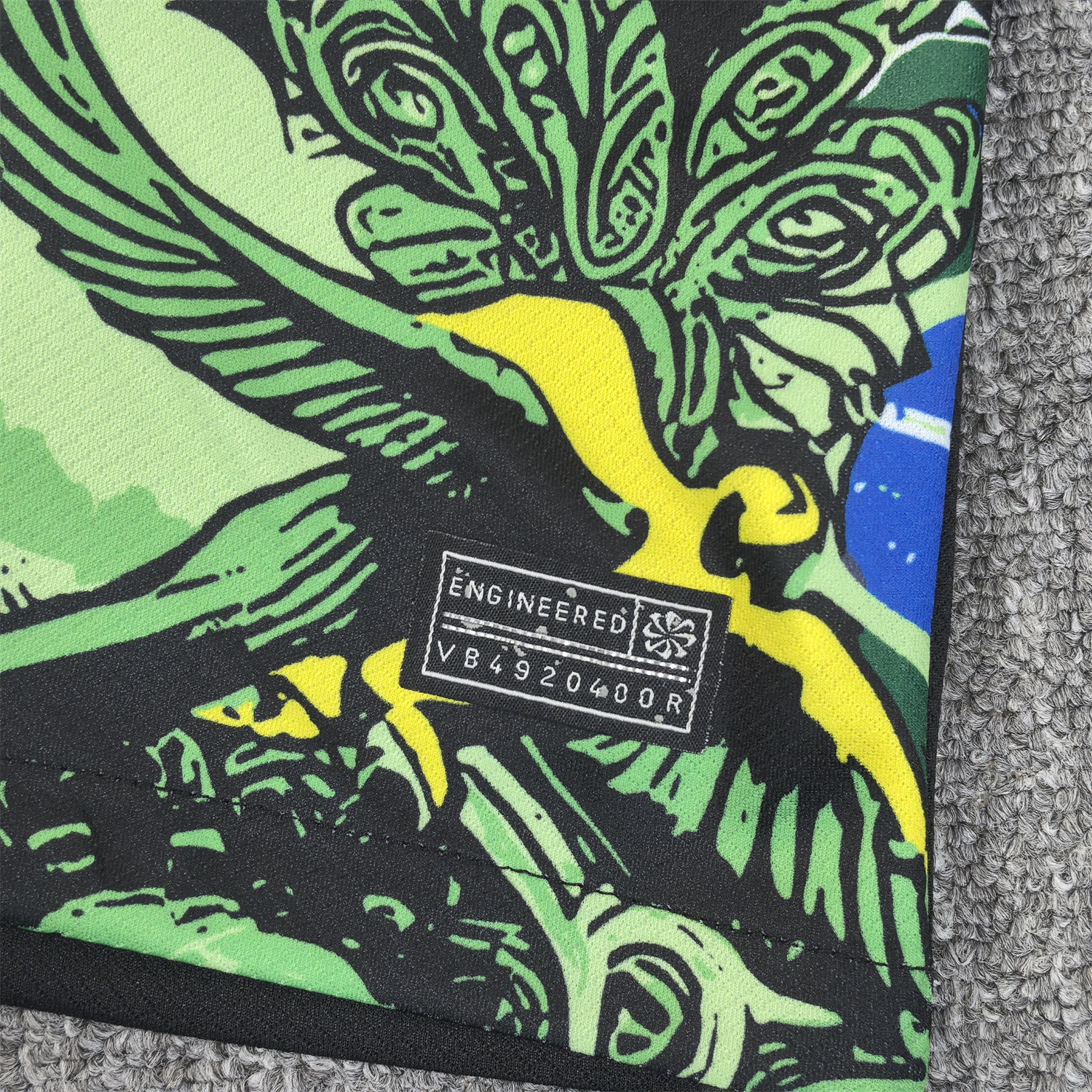 foot-Brazil 25-26 Jesus Green Special Jersey - Fans Version