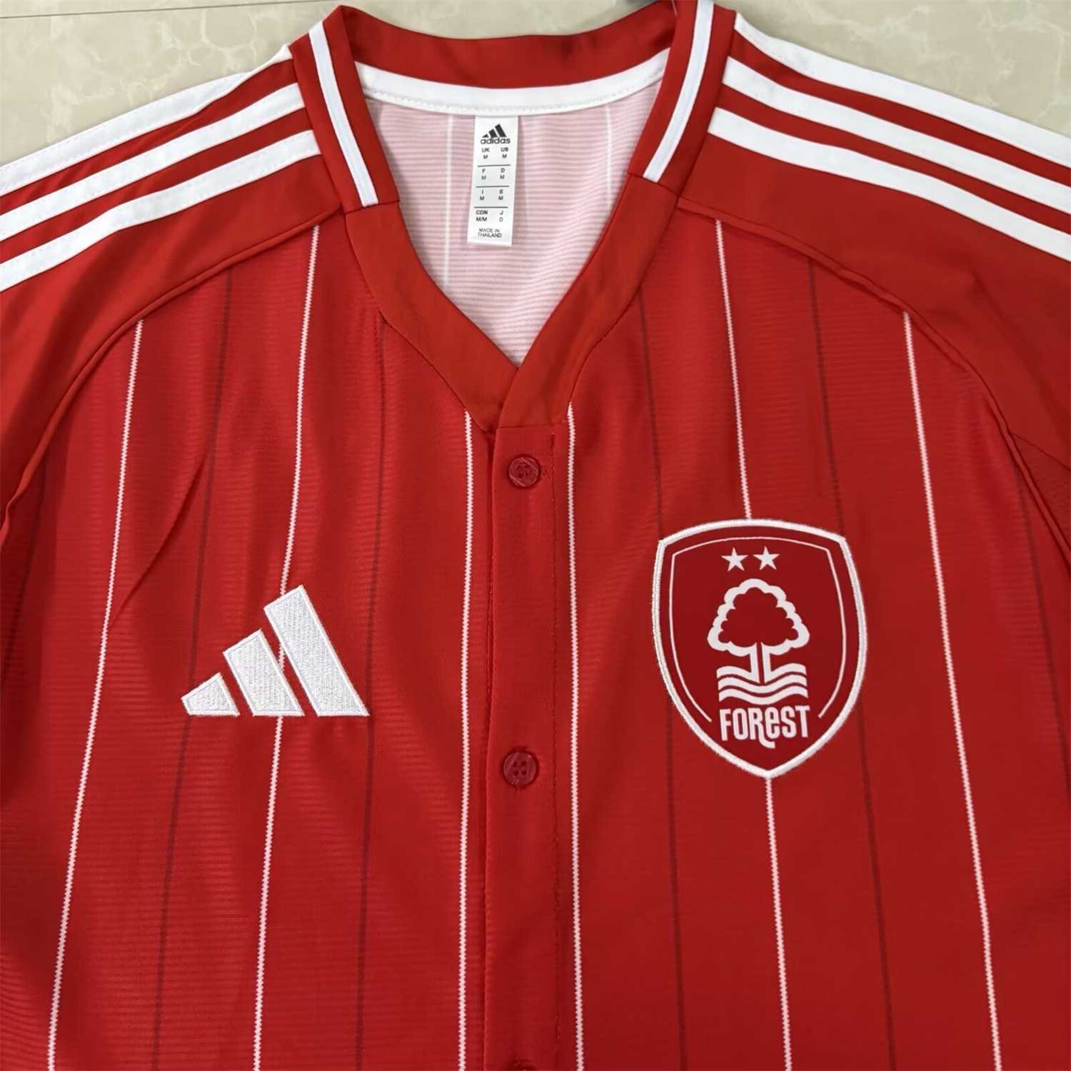 foot-Nottingham Forest 25-26 Red Baseball Jersey