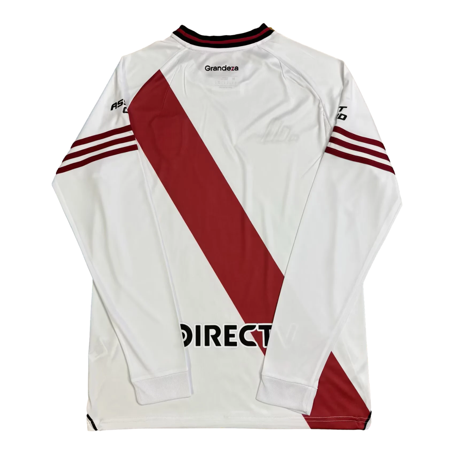 foot-River Plate 25-26 Home Unsponsored Long Sleeves Jersey - Fans Version
