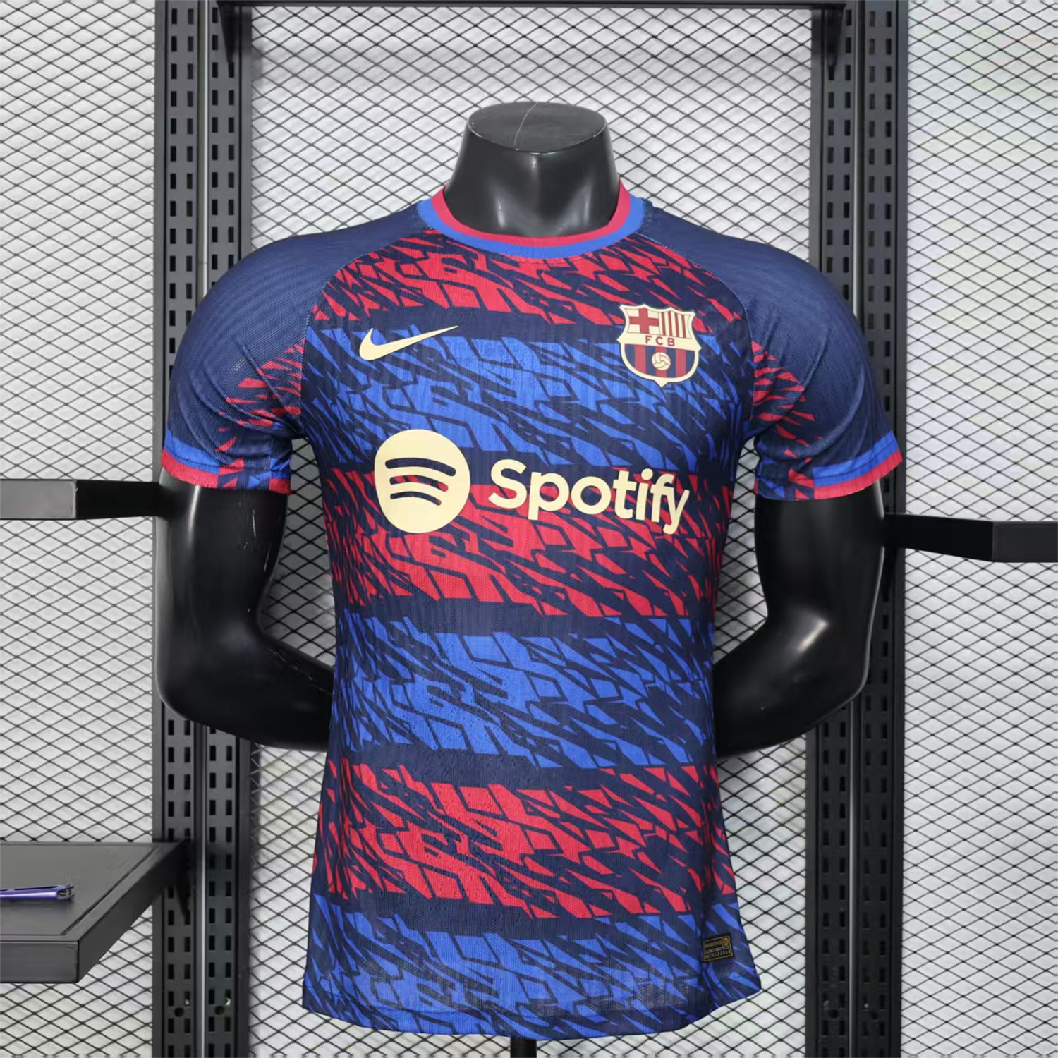 foot-Barcelona 25-26 Red And Blue Surround Special Jersey - Player Version