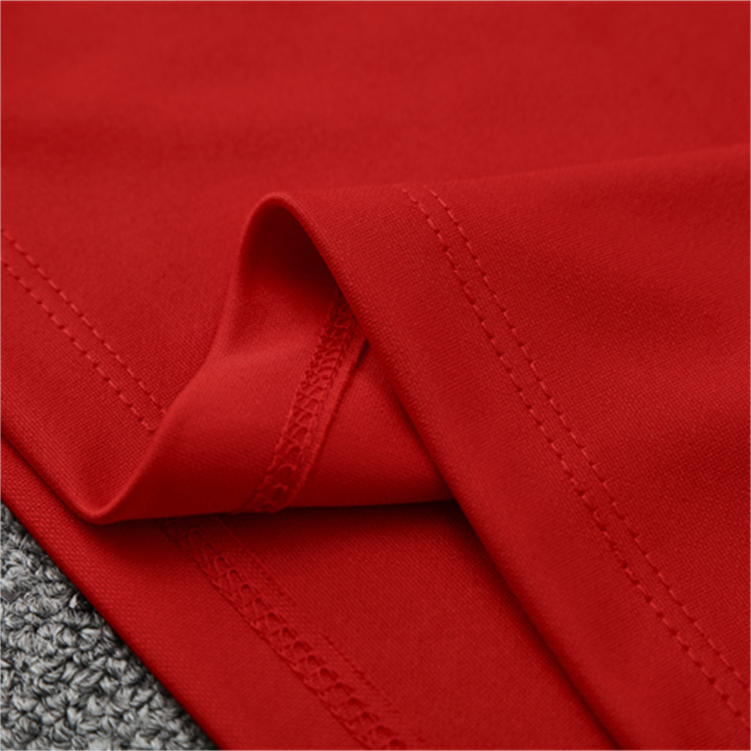 foot-Manchester United 25-26 Long Sleeves Training Set - Red Top & Black Pants