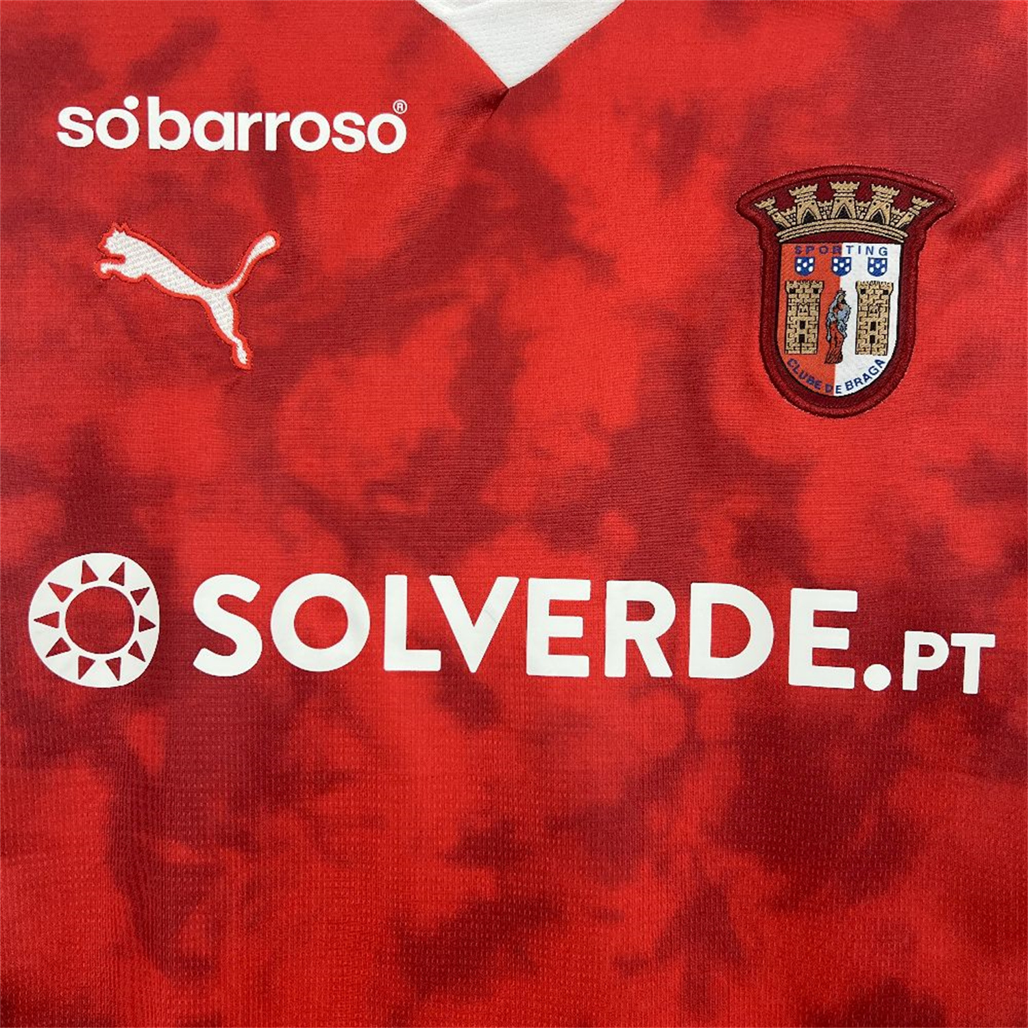 foot-Braga 25-26 Home Jersey - Fans Version