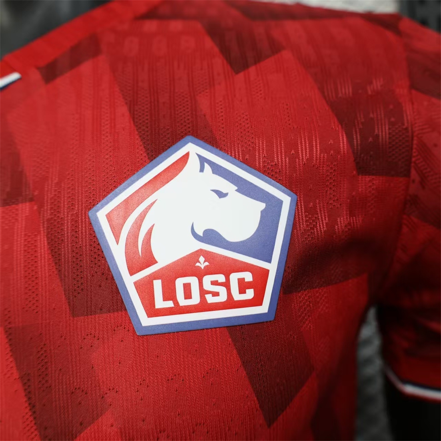 foot-Lille 25-26 Home Red Jersey - Player Version